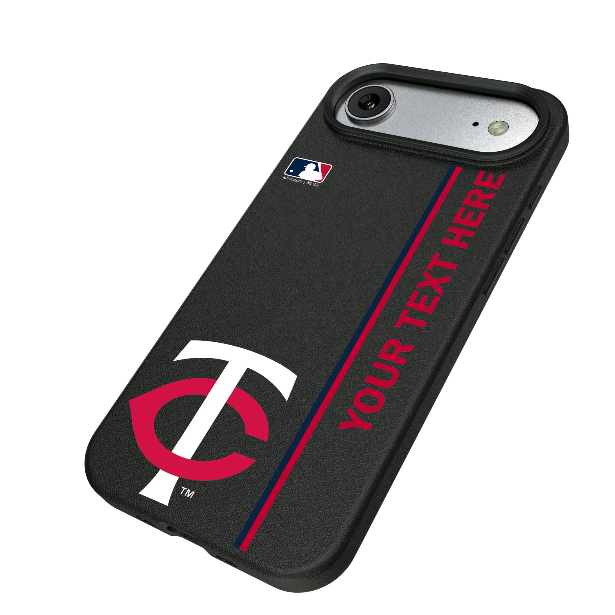 Minnesota Twins Personalized Sidebard iPhone MagSafe Compatible Phone Case for Apple iPhone - Isometric View#Device_iPhone Air