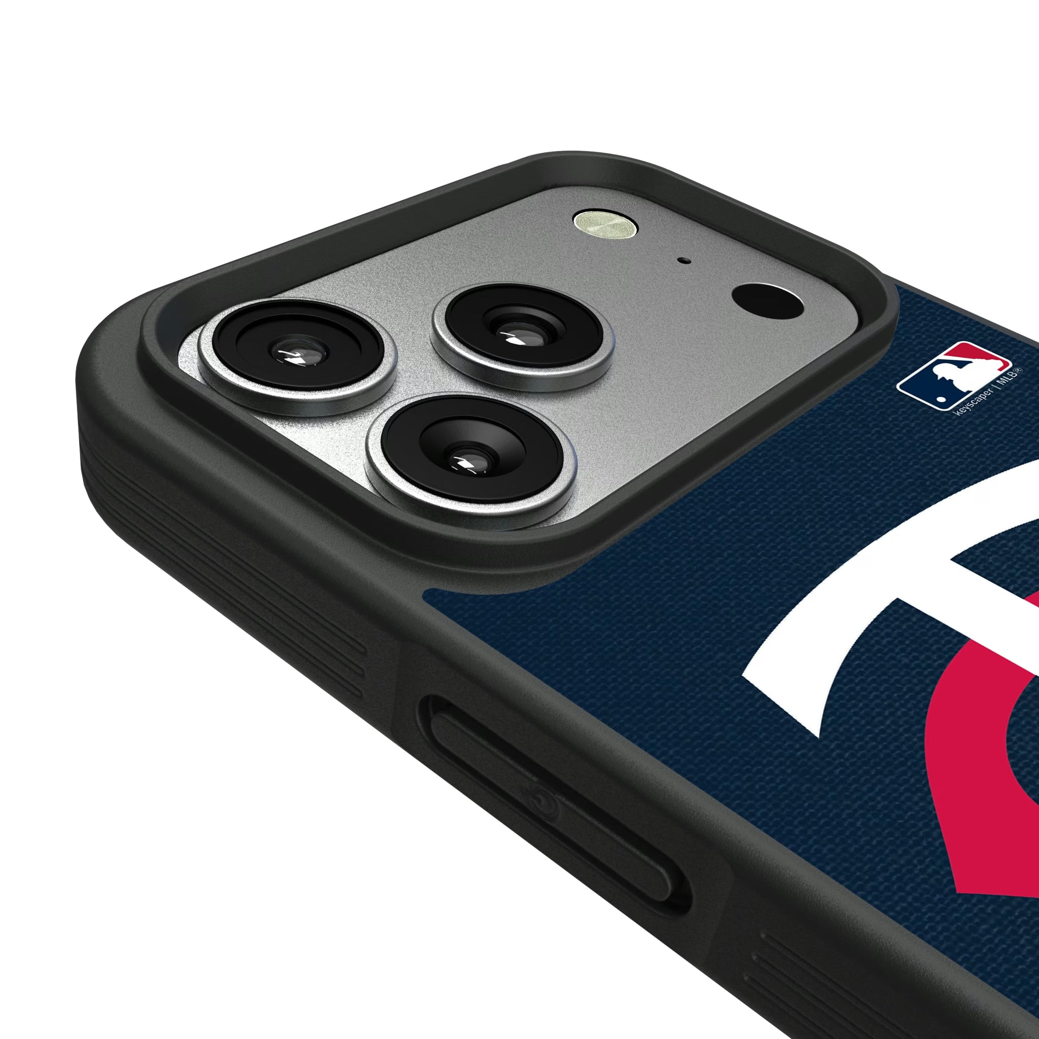 Minnesota Twins Personalized Stripe iPhone Bump Phone Case for Apple iPhone - Detail#Device_iPhone 17 Pro