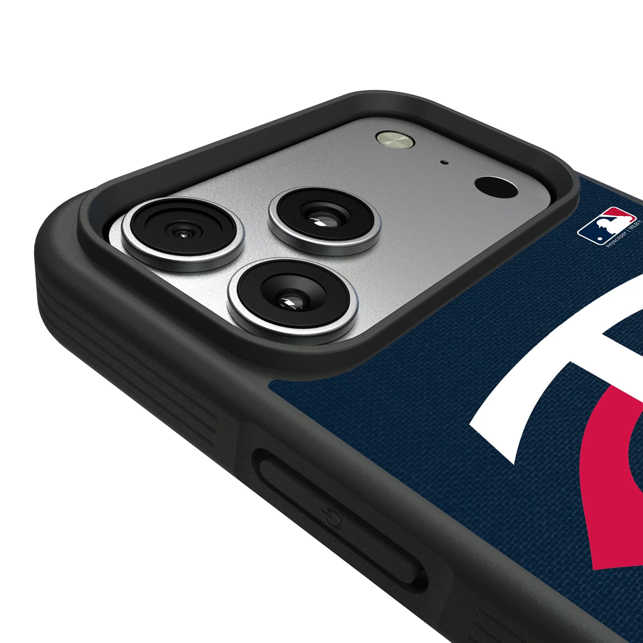 Minnesota Twins Personalized Stripe iPhone Bump Phone Case for Apple iPhone - Detail#Device_iPhone 17 Pro Max