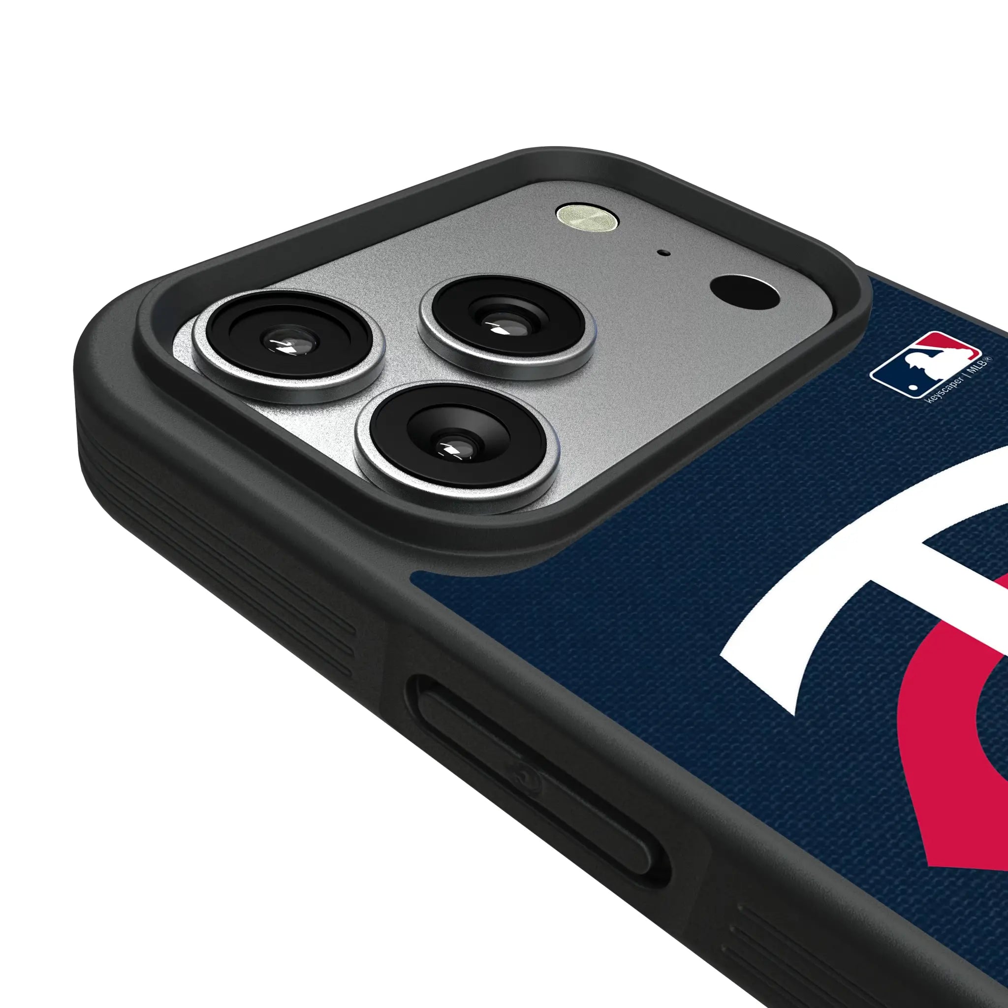 Minnesota Twins Personalized Stripe iPhone Bump Phone Case for Apple iPhone - Detail#Device_iPhone 17 Pro
