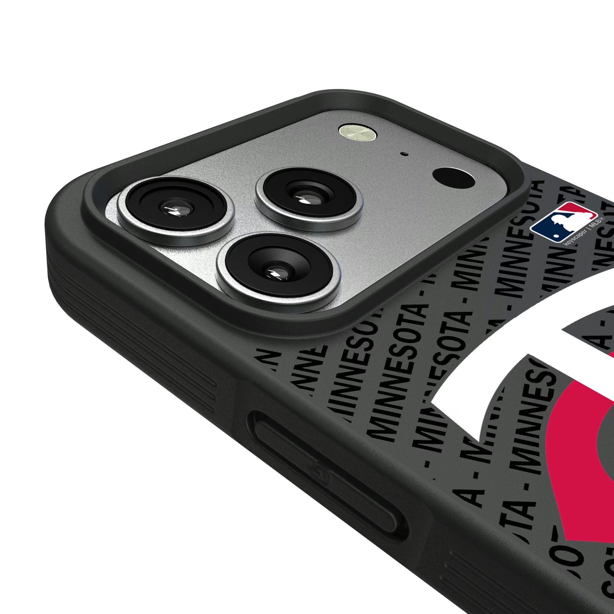Minnesota Twins Personalized Tilt iPhone Bump Phone Case for Apple iPhone - Detail#Device_iPhone 17 Pro