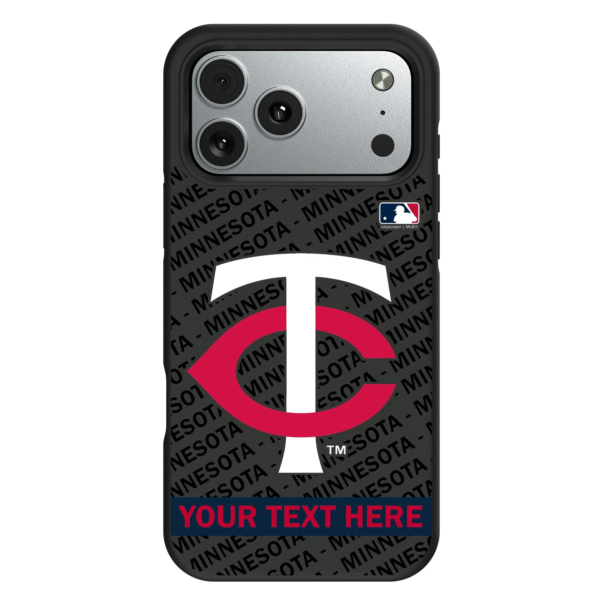 Minnesota Twins Personalized Tilt iPhone Bump Phone Case for Apple iPhone#Device_iPhone 17 Pro Max
