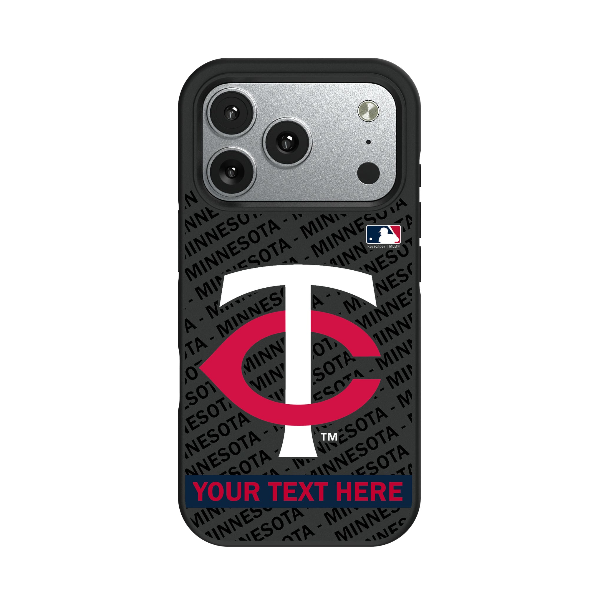 Minnesota Twins Personalized Tilt iPhone Bump Phone Case for Apple iPhone#Device_iPhone 17 Pro