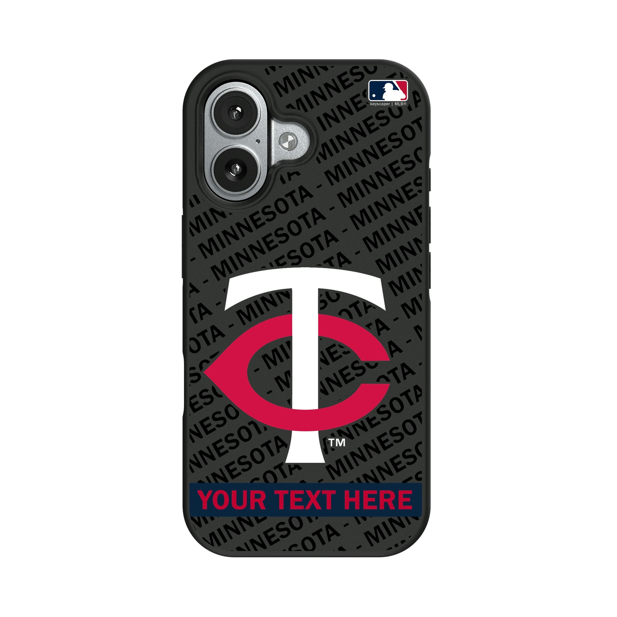 Minnesota Twins Personalized Tilt iPhone Bump Phone Case for Apple iPhone#Device_iPhone 17