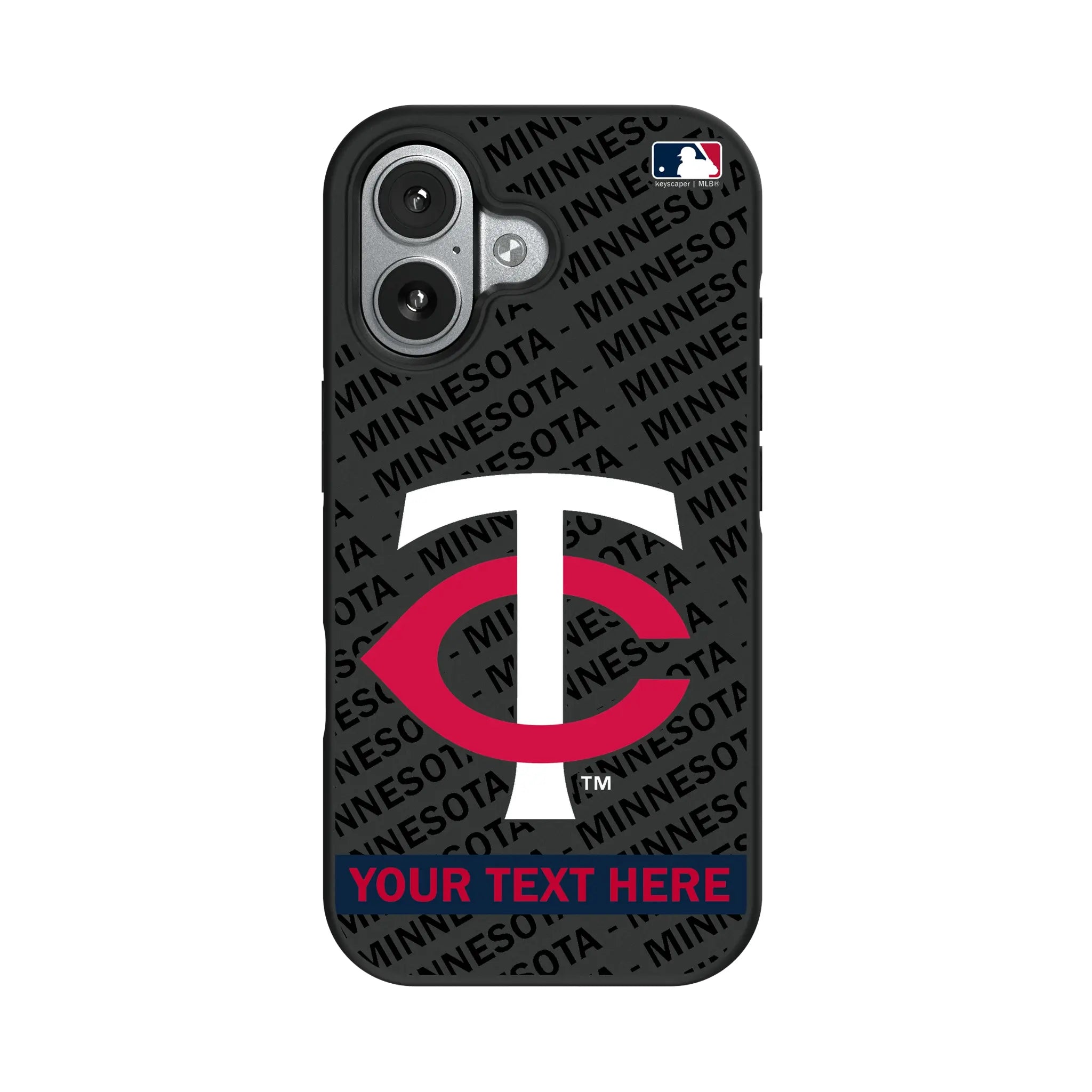 Minnesota Twins Personalized Tilt iPhone Bump Phone Case for Apple iPhone#Device_iPhone 17