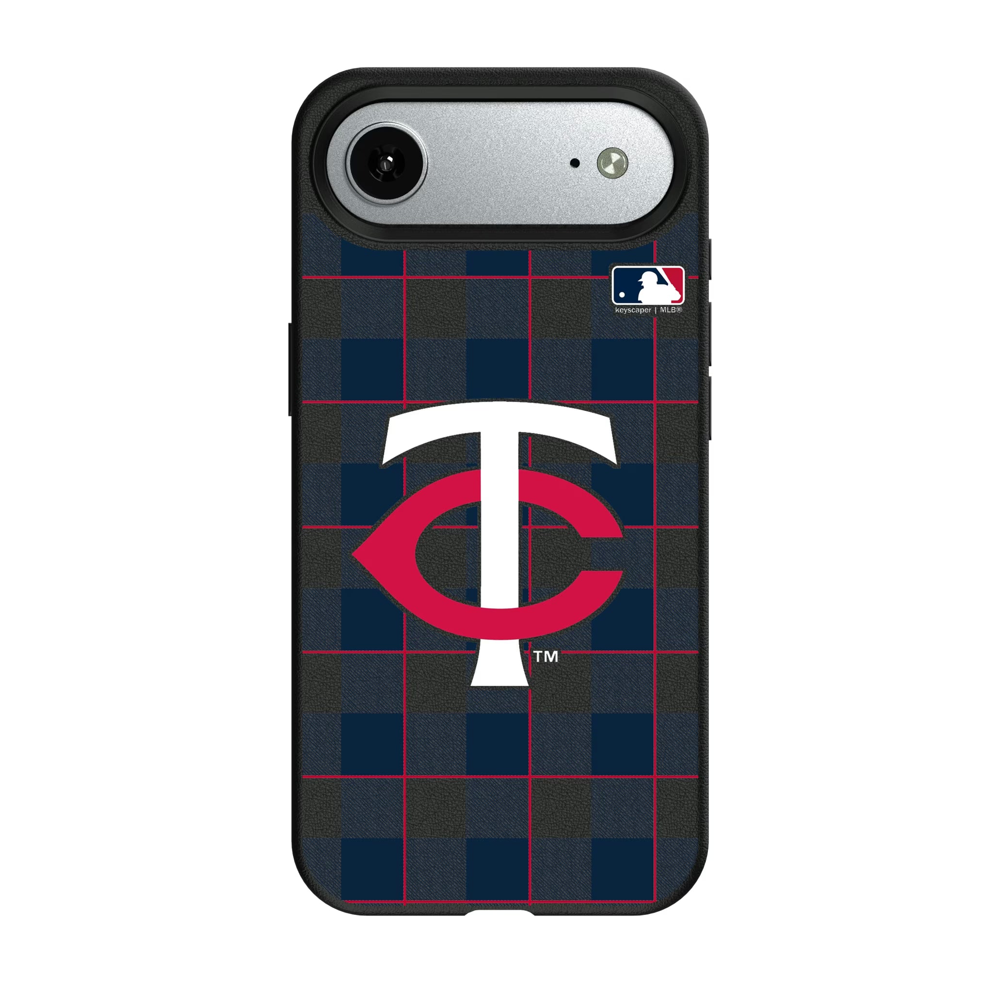 Minnesota Twins Plaid iPhone MagSafe Compatible Phone Case for Apple iPhone#Device_iPhone Air