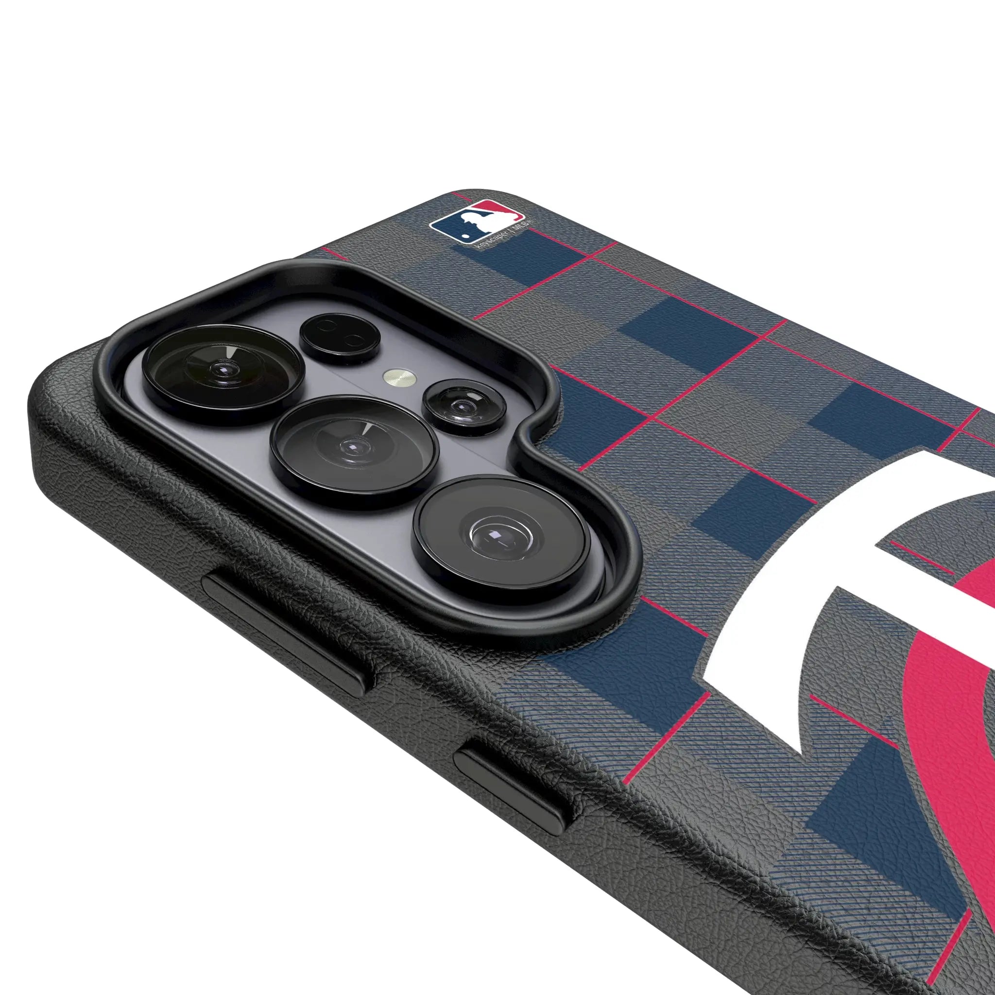 Minnesota Twins Plaid Galaxy MagSafe Compatible Phone Case for Samsung Galaxy - Detail#Device_Galaxy S26 Ultra