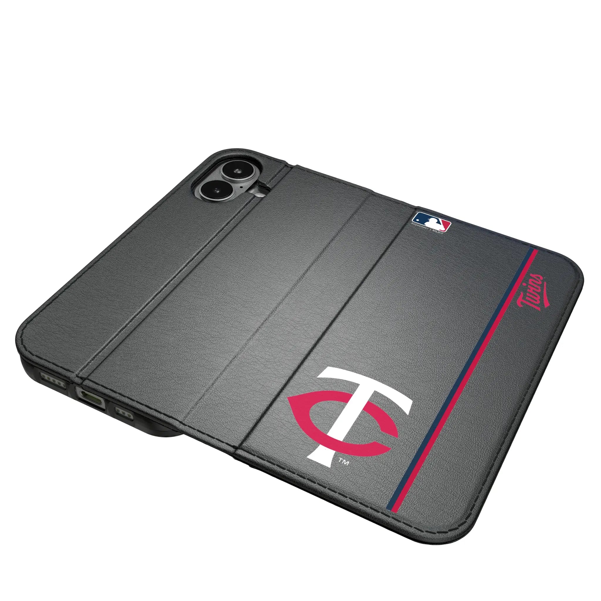 Minnesota Twins Sidebar iPhone Folio Phone Case for Apple iPhone#Device_iPhone 17