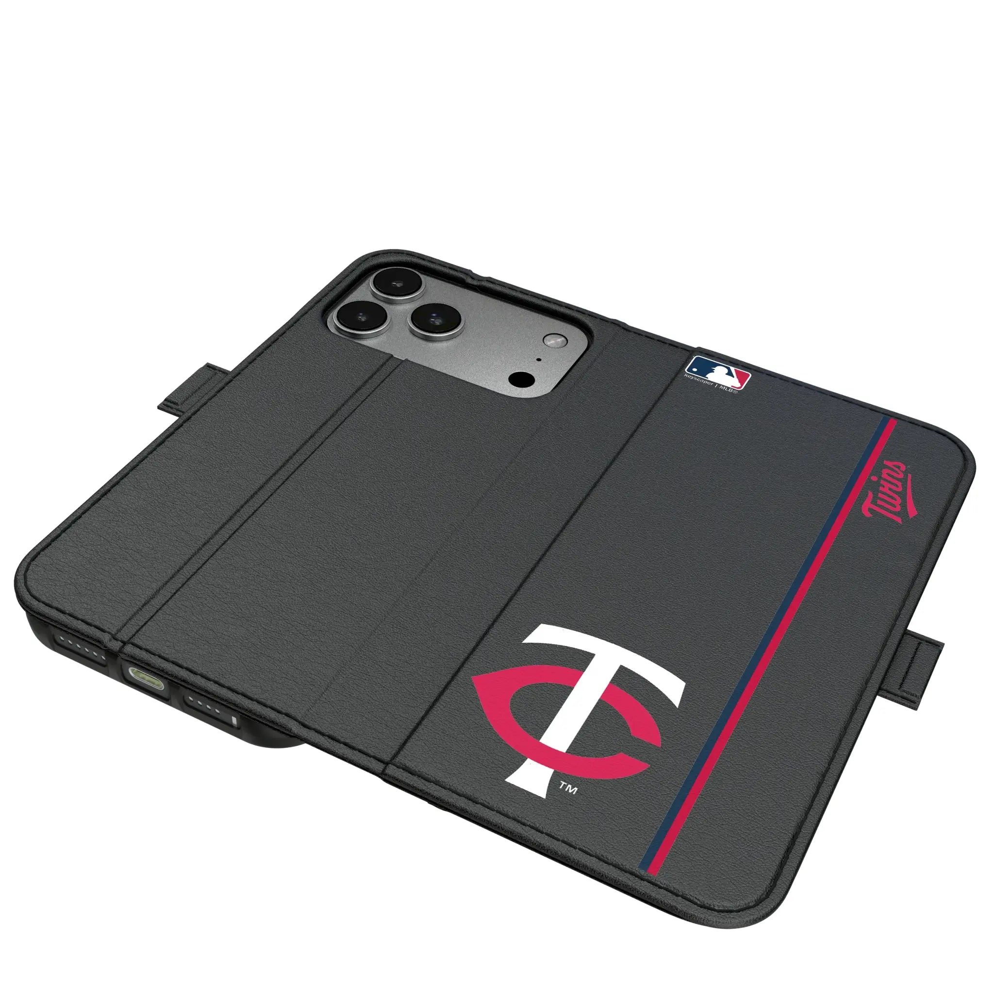 Minnesota Twins Sidebar iPhone Folio Phone Case for Apple iPhone#Device_iPhone 17 Pro Max