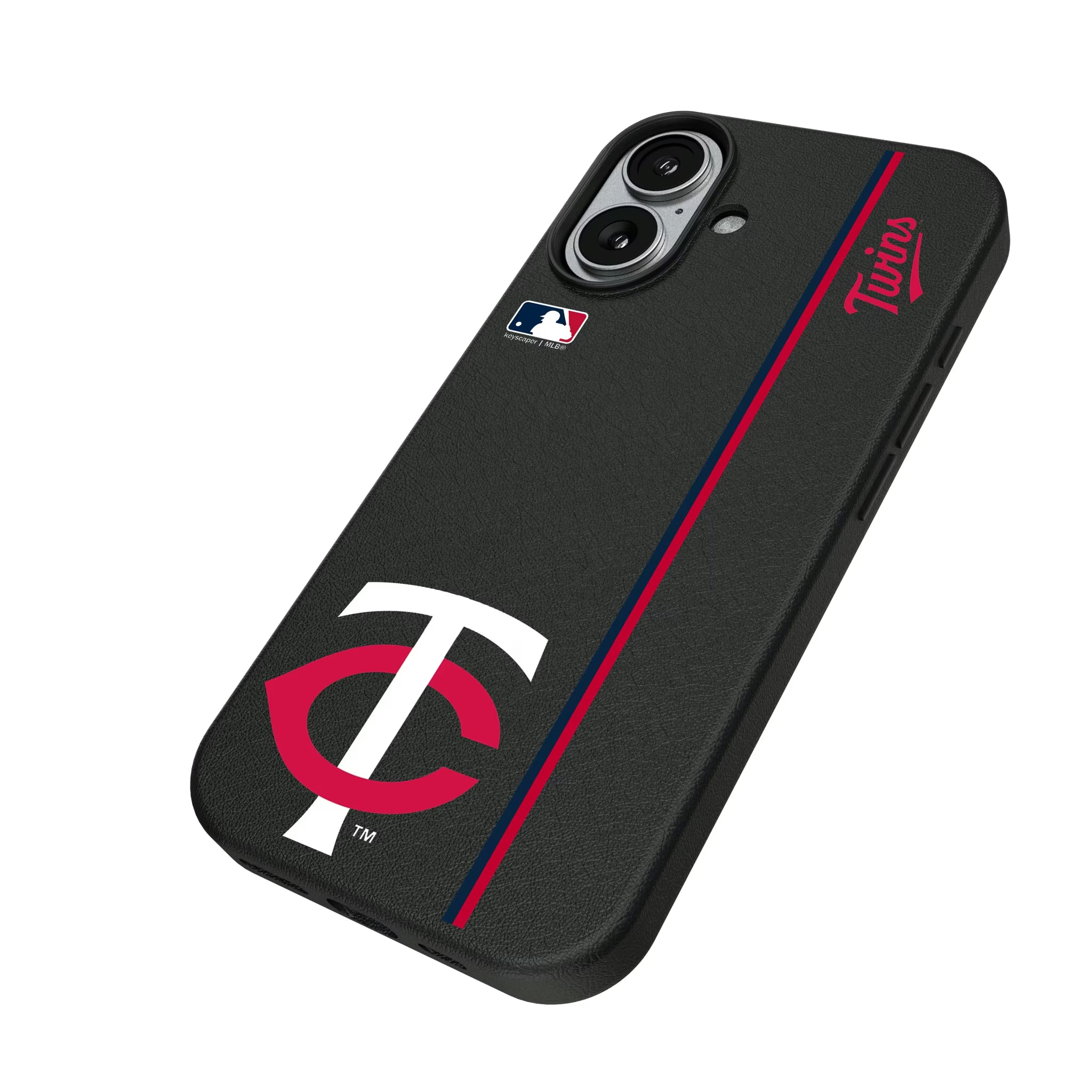 Minnesota Twins Sidebar iPhone MagSafe Compatible Phone Case for Apple iPhone - Isometric View#Device_iPhone 17