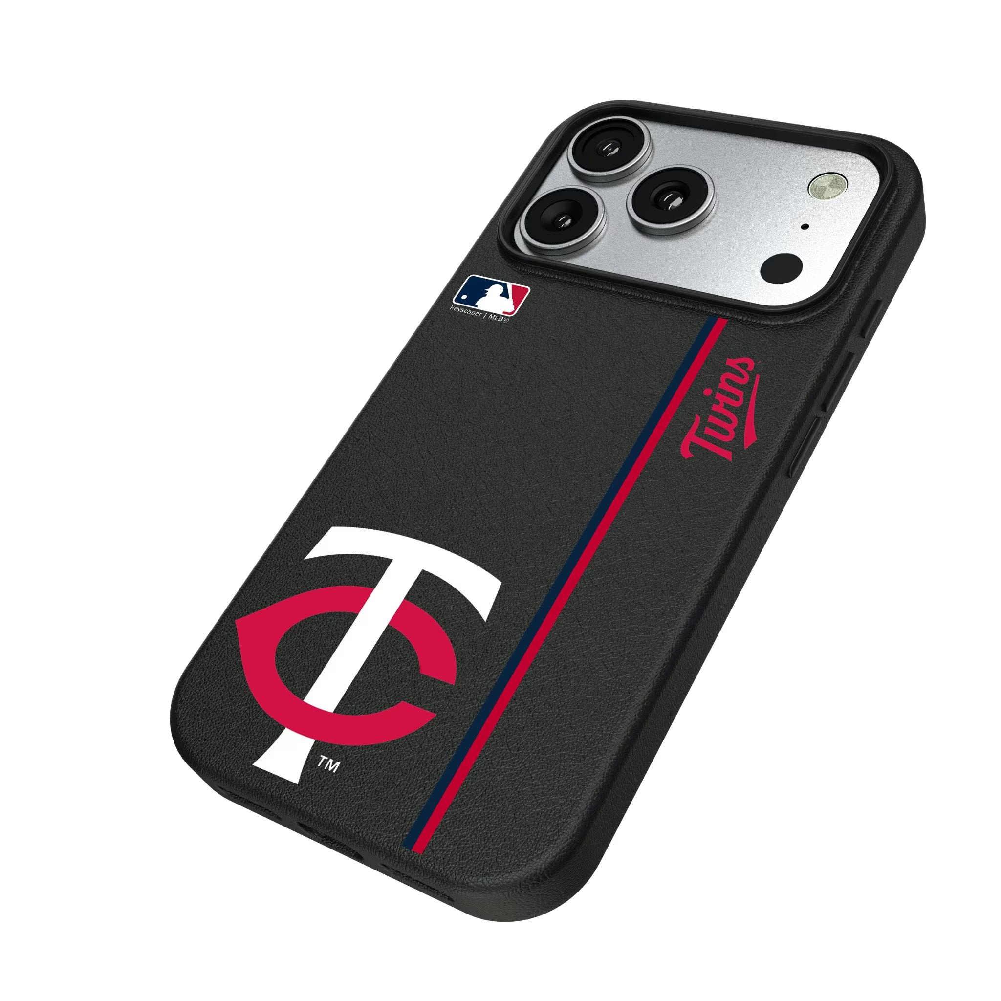 Minnesota Twins Sidebar iPhone MagSafe Compatible Phone Case for Apple iPhone - Isometric View#Device_iPhone 17 Pro