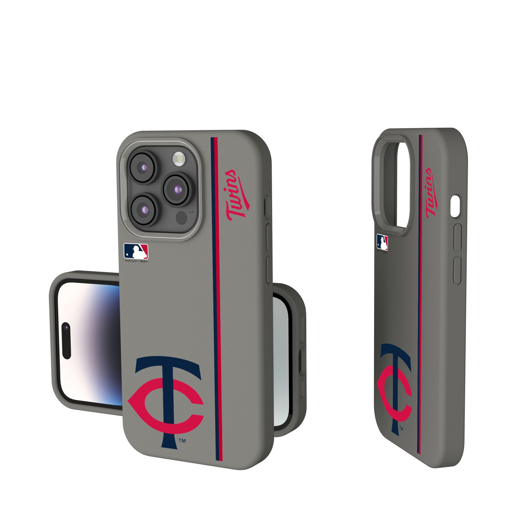 Minnesota Twins Sidebar iPhone Soft Touch Phone Case for Apple iPhone