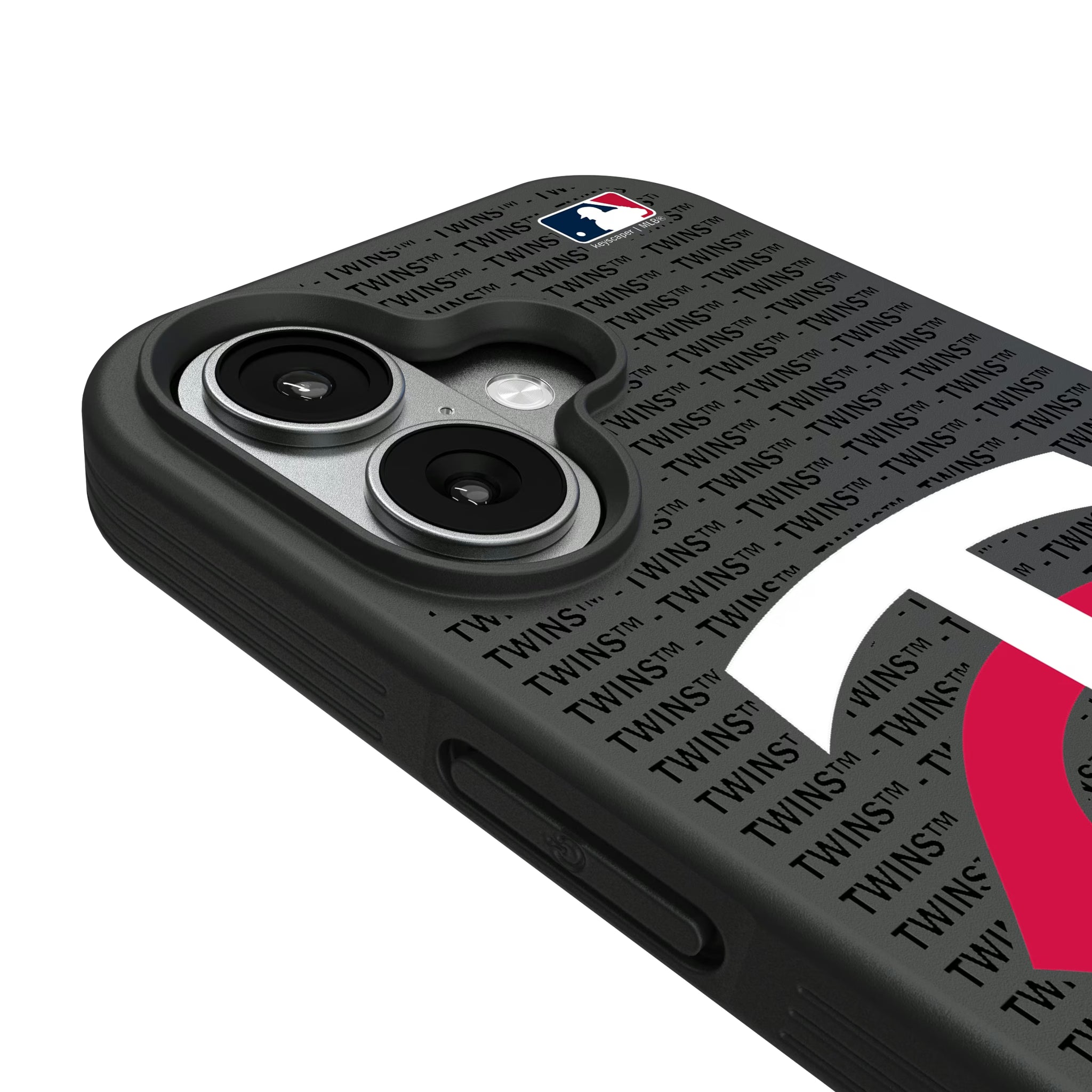 Minnesota Twins Text Backdrop iPhone Bump Phone Case for Apple iPhone - Detail#Device_iPhone 17