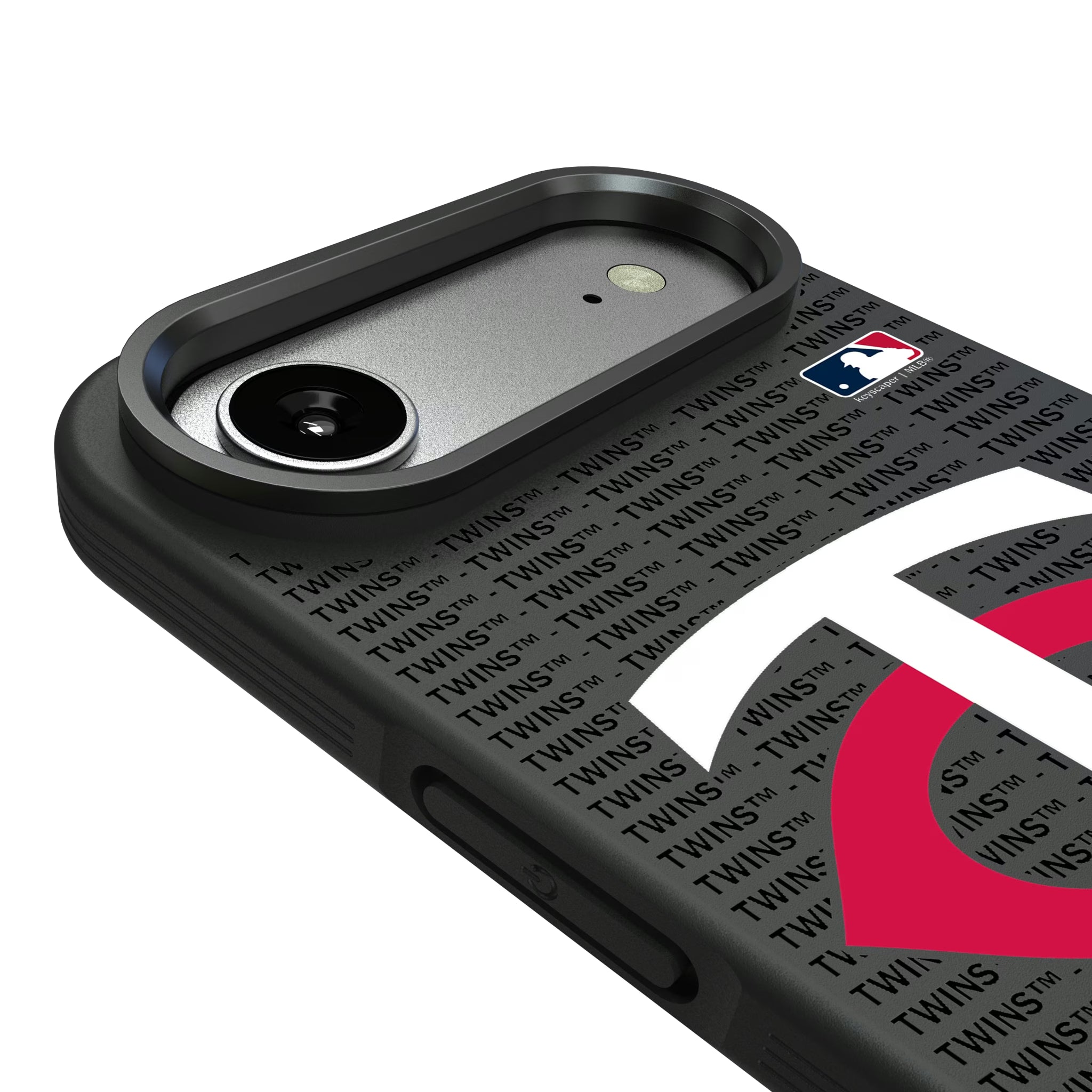 Minnesota Twins Text Backdrop iPhone Bump Phone Case for Apple iPhone - Detail#Device_iPhone Air