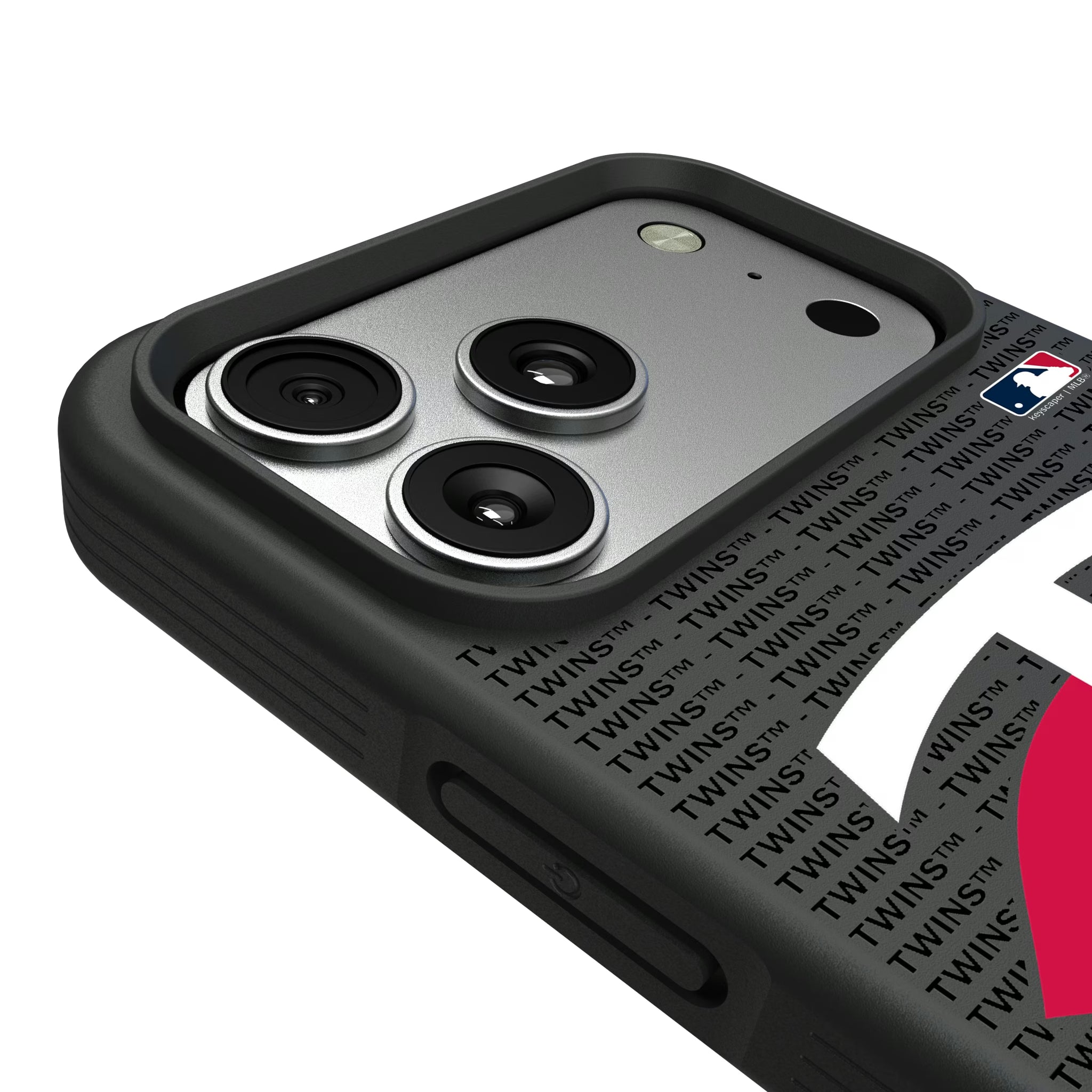 Minnesota Twins Text Backdrop iPhone Bump Phone Case for Apple iPhone - Detail#Device_iPhone 17 Pro Max