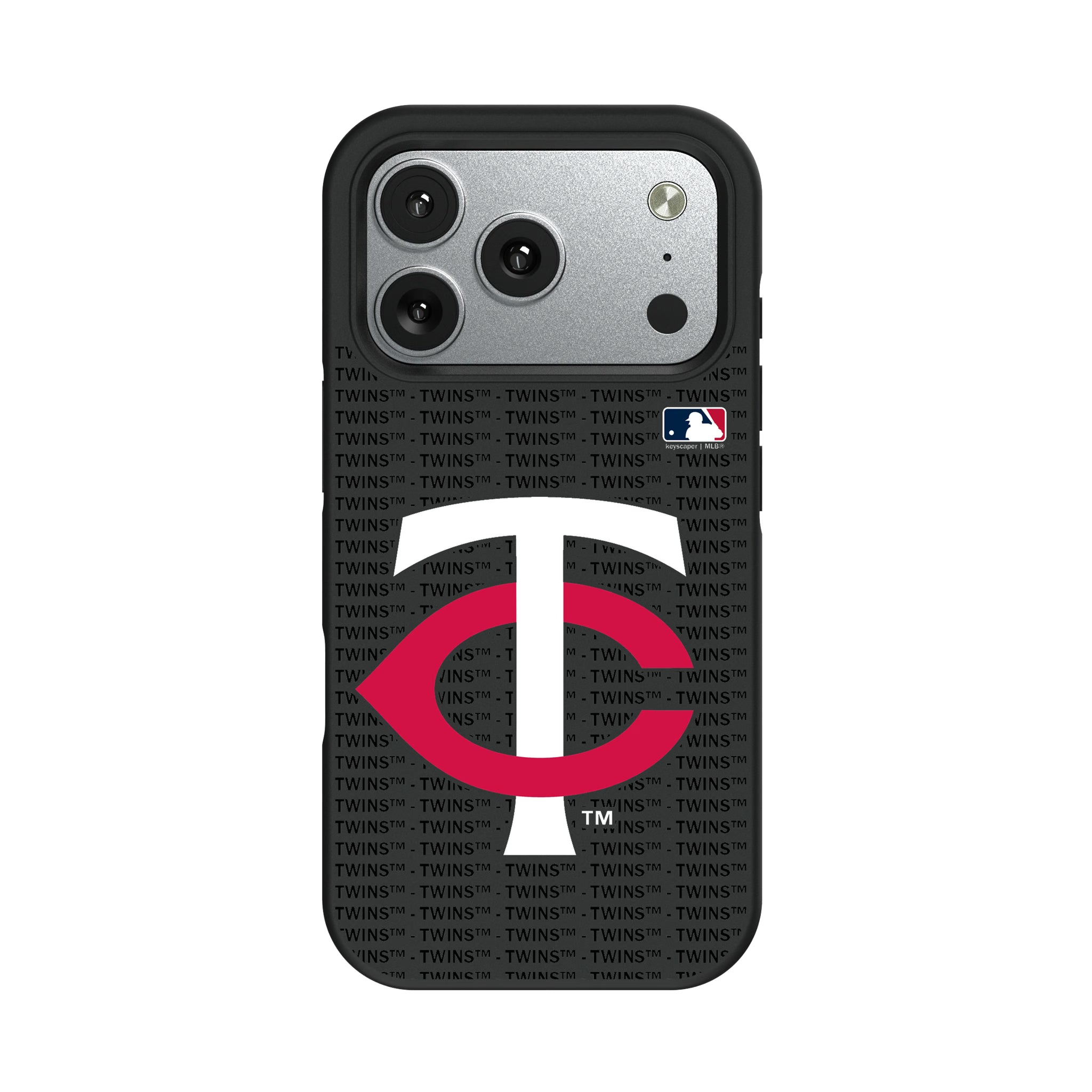 Minnesota Twins Text Backdrop iPhone Bump Phone Case for Apple iPhone#Device_iPhone 17 Pro