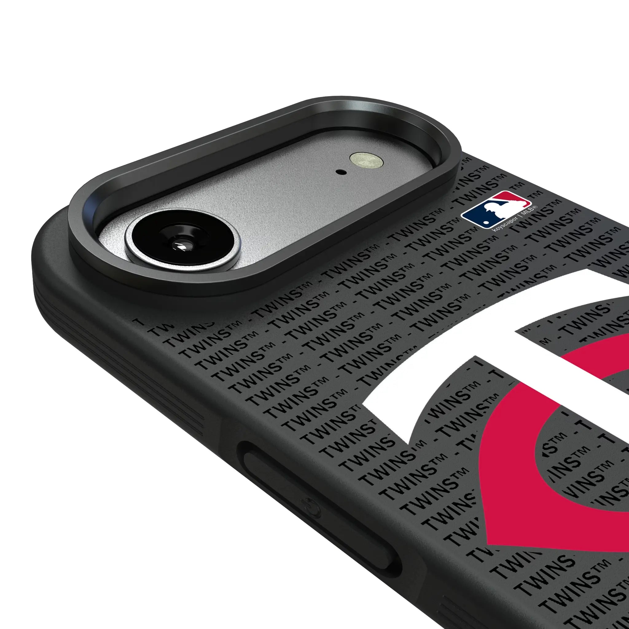 Minnesota Twins Text Backdrop iPhone Bump Phone Case for Apple iPhone - Detail#Device_iPhone Air