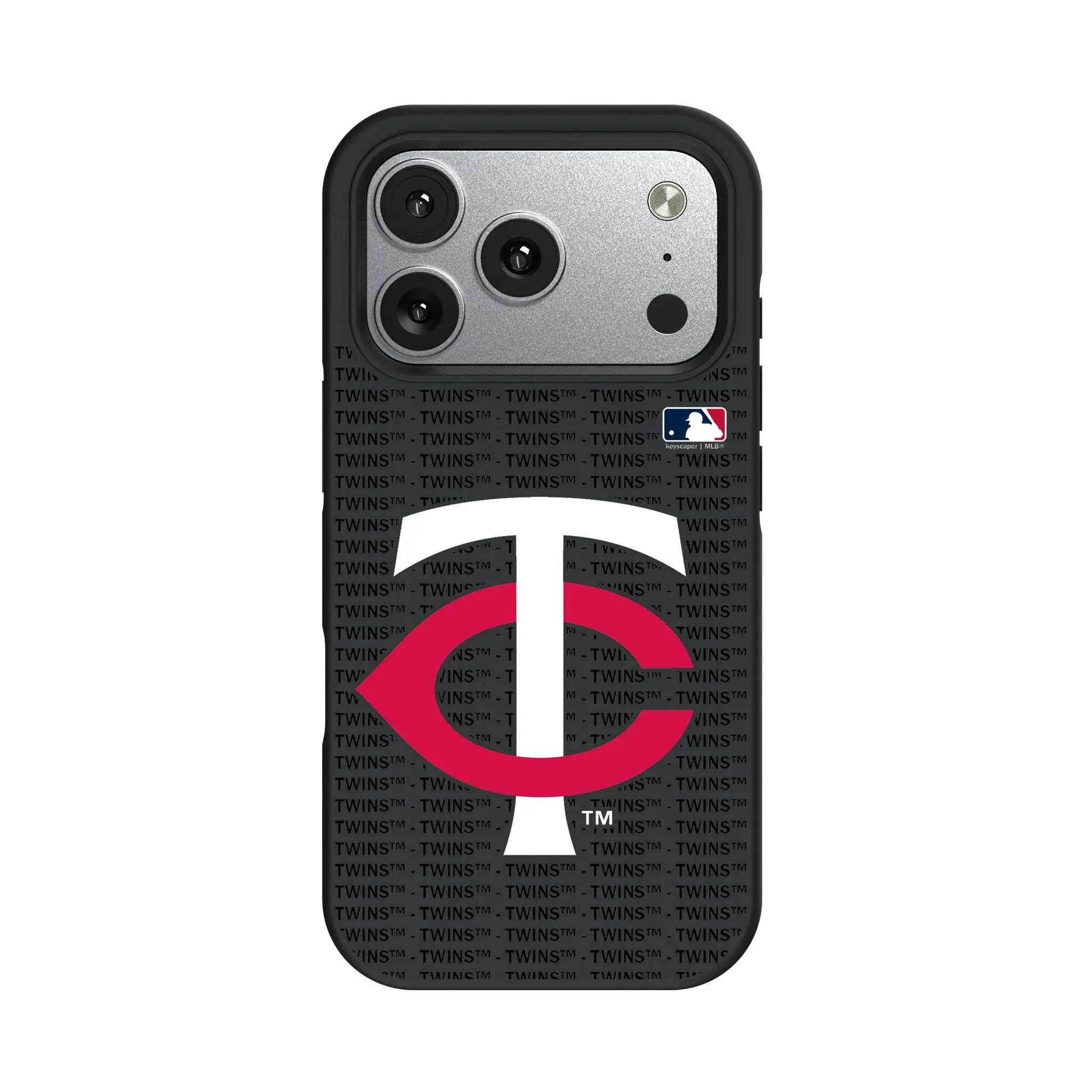 Minnesota Twins Text Backdrop iPhone Bump Phone Case for Apple iPhone#Device_iPhone 17 Pro