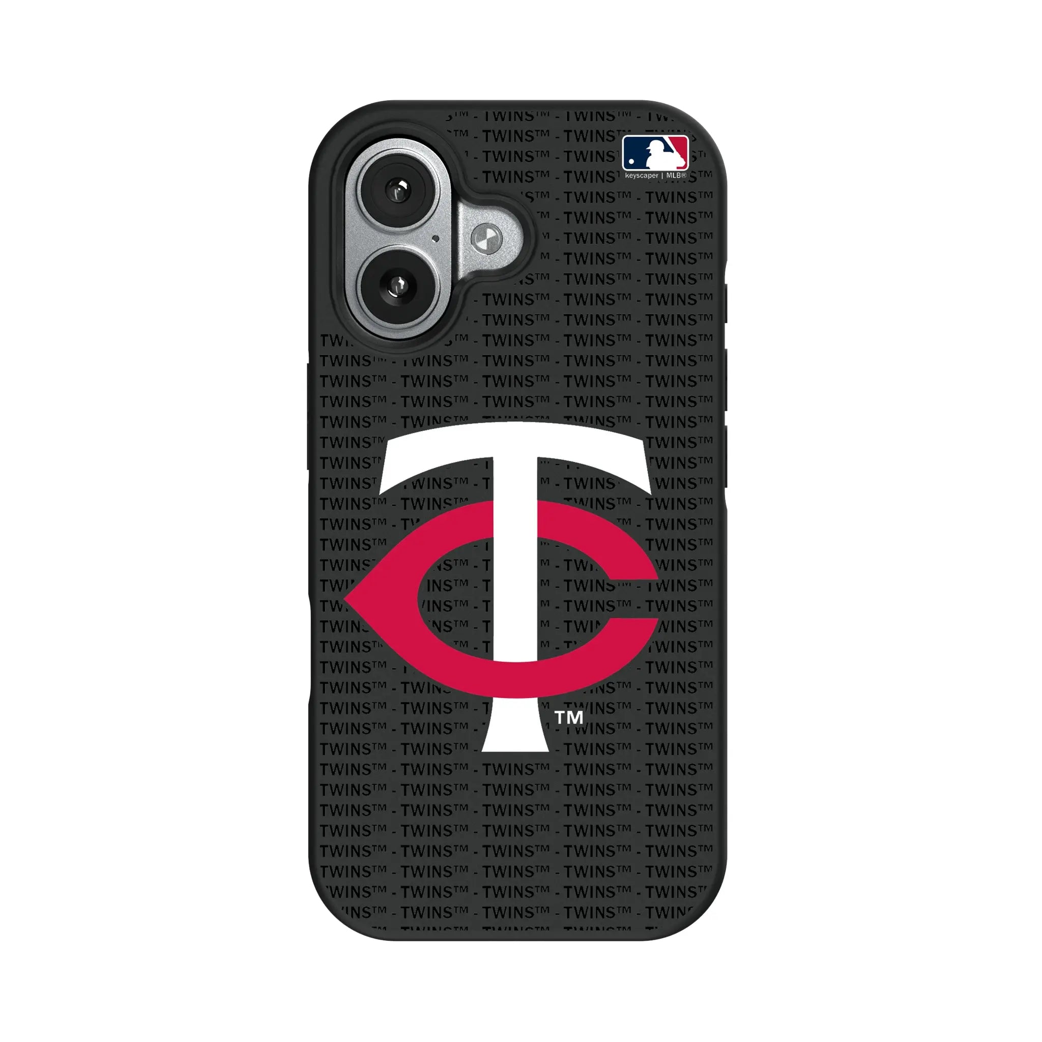 Minnesota Twins Text Backdrop iPhone Bump Phone Case for Apple iPhone#Device_iPhone 17