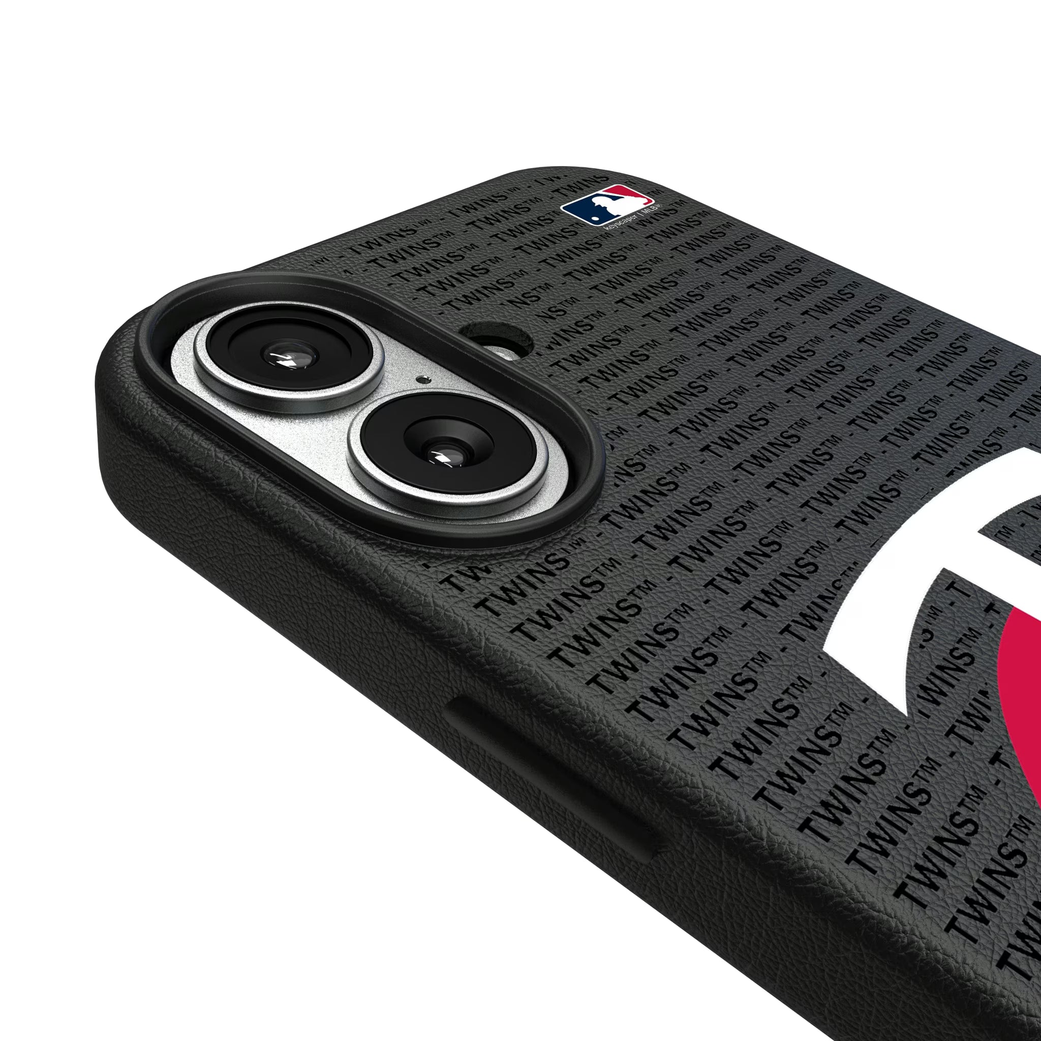 Minnesota Twins Text Backdrop iPhone MagSafe Compatible Phone Case for Apple iPhone - Detail#Device_iPhone 17