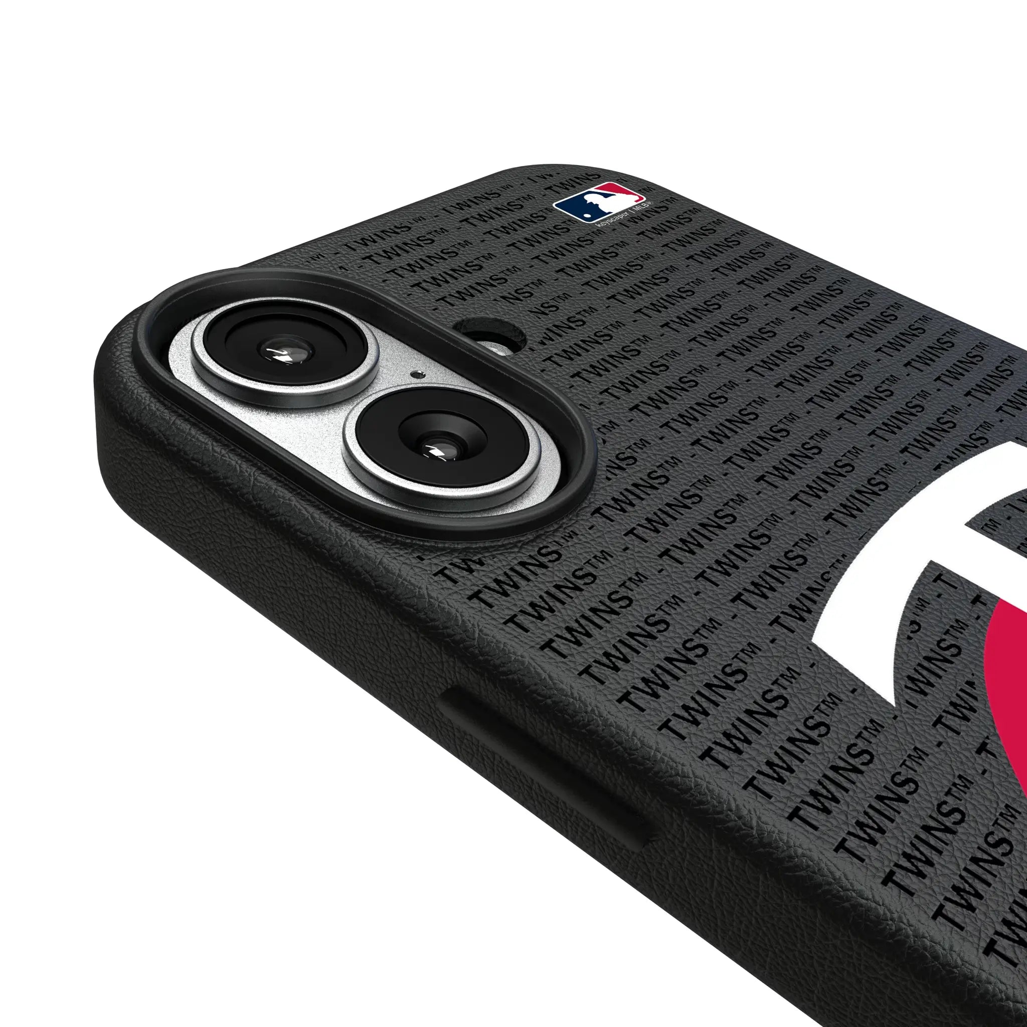 Minnesota Twins Text Backdrop iPhone MagSafe Compatible Phone Case for Apple iPhone - Detail#Device_iPhone 17