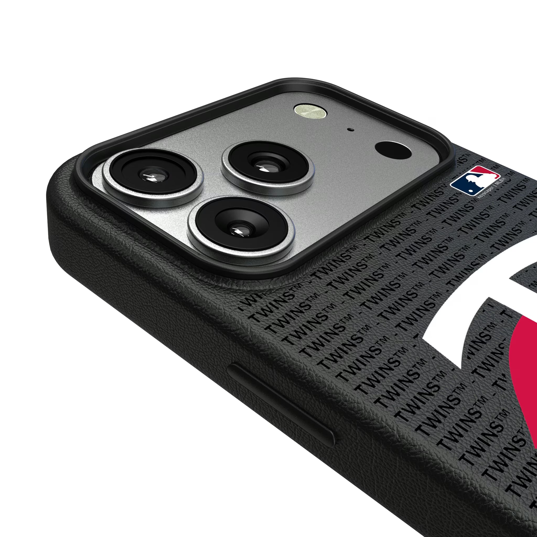 Minnesota Twins Text Backdrop iPhone MagSafe Compatible Phone Case for Apple iPhone - Detail#Device_iPhone 17 Pro
