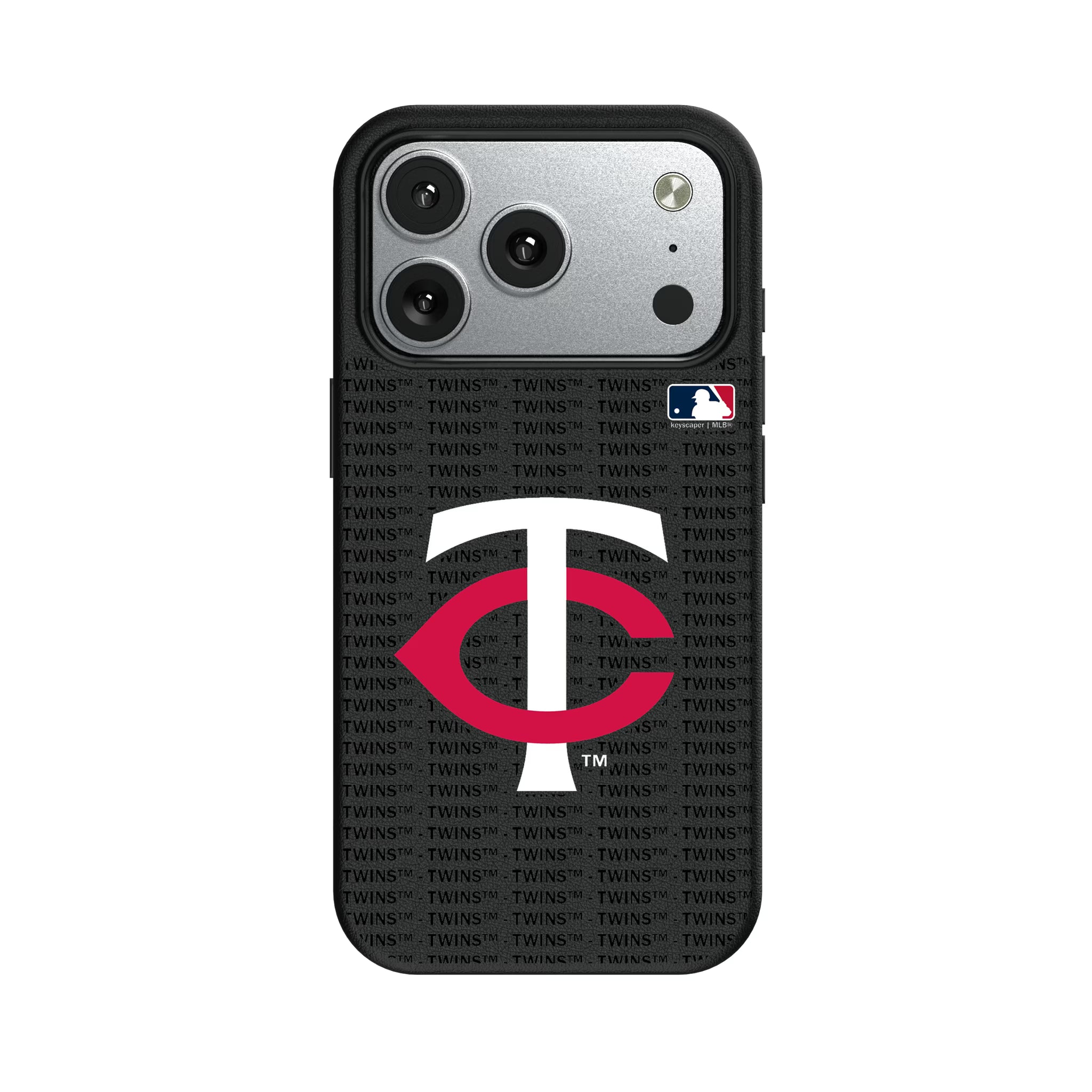 Minnesota Twins Text Backdrop iPhone MagSafe Compatible Phone Case for Apple iPhone#Device_iPhone 17 Pro