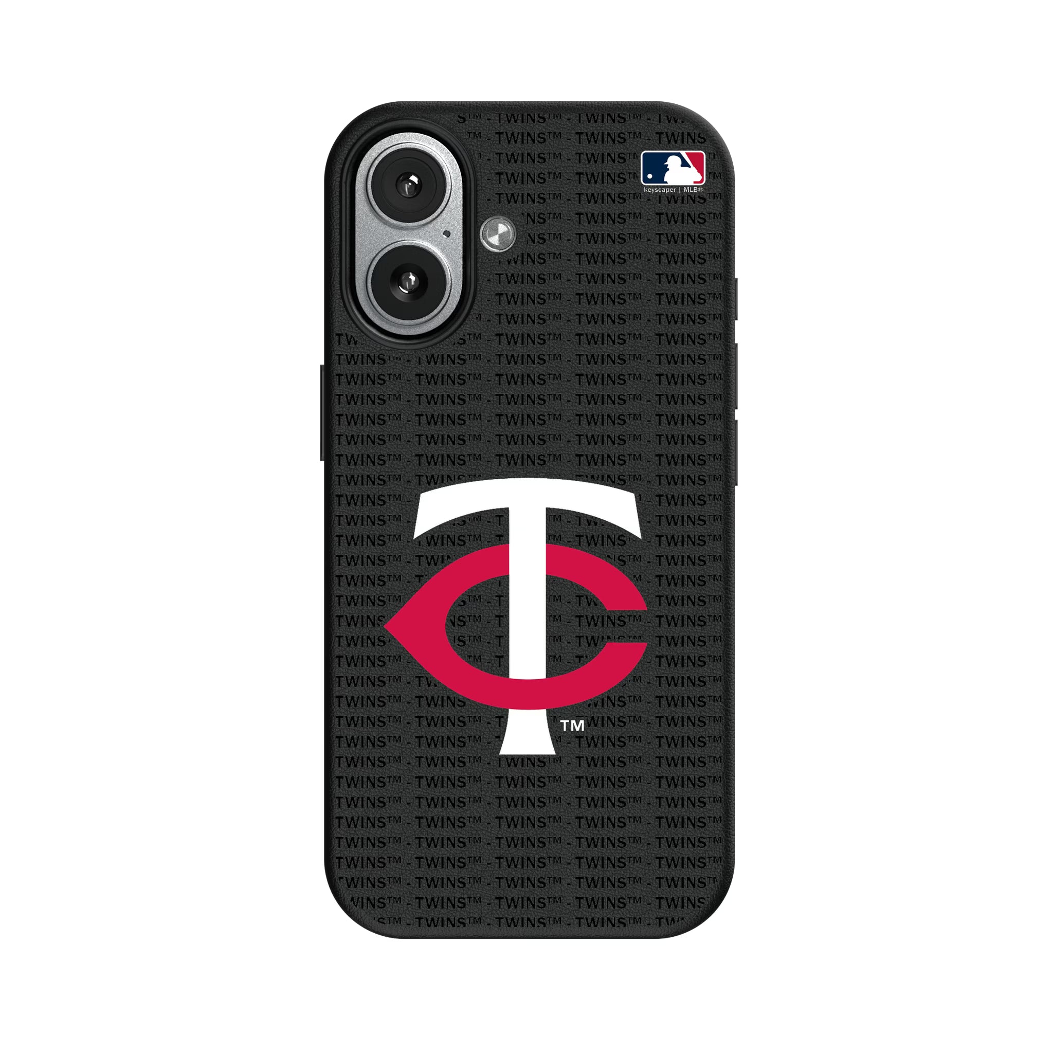 Minnesota Twins Text Backdrop iPhone MagSafe Compatible Phone Case for Apple iPhone#Device_iPhone 17