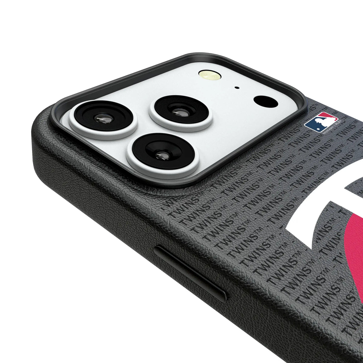 Minnesota Twins Text Backdrop iPhone MagSafe Compatible Phone Case for Apple iPhone - Detail#Device_iPhone 18 Pro