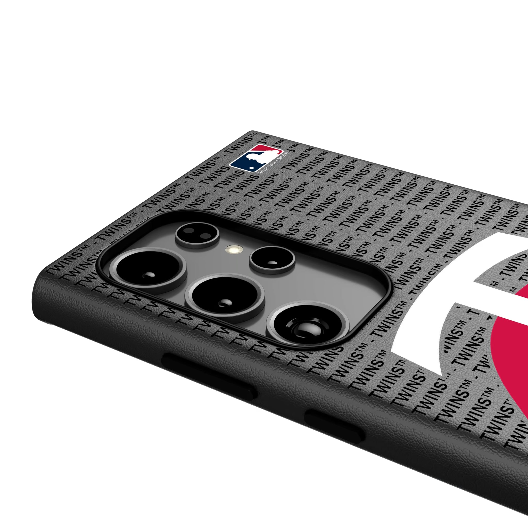 Minnesota Twins Text Backdrop Galaxy MagSafe Compatible Phone Case for Samsung Galaxy - Detail