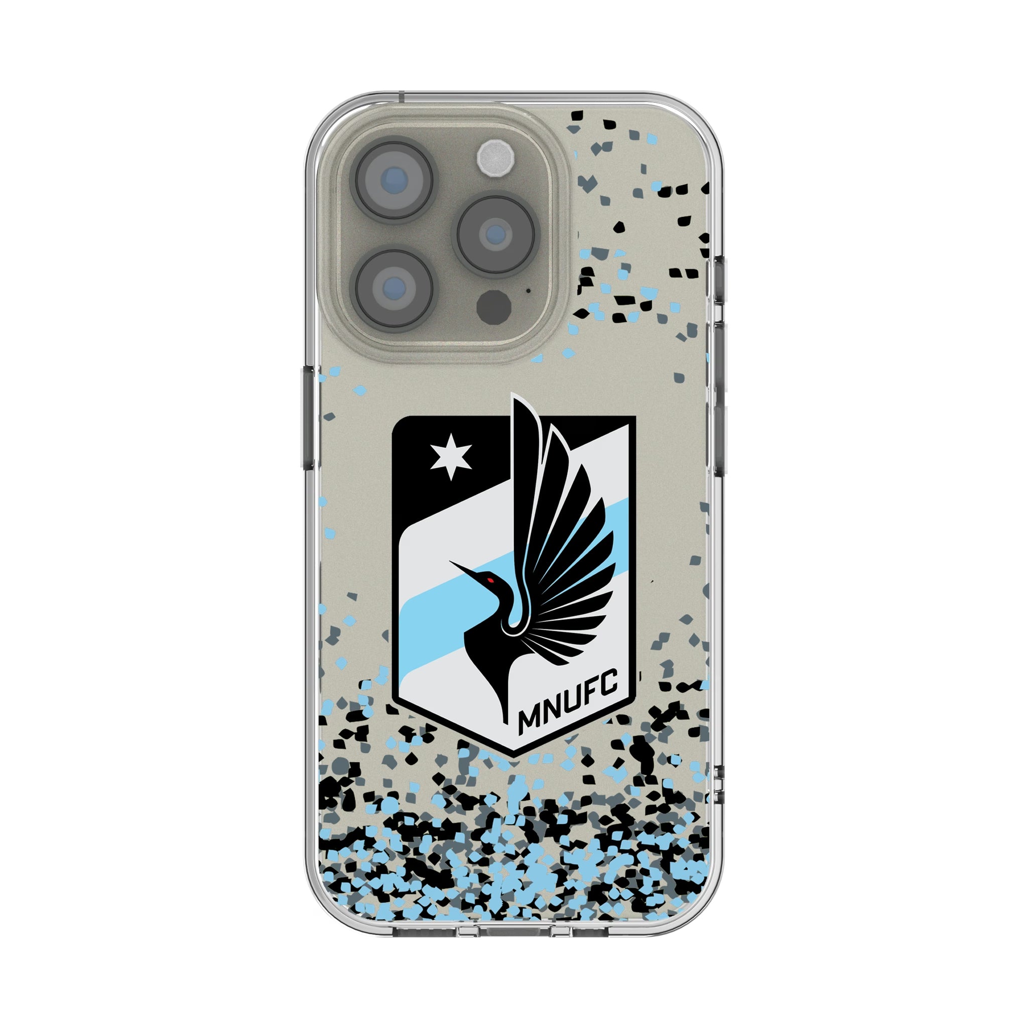 Minnesota United FC Confetti iPhone Clear Phone Case for Apple iPhone