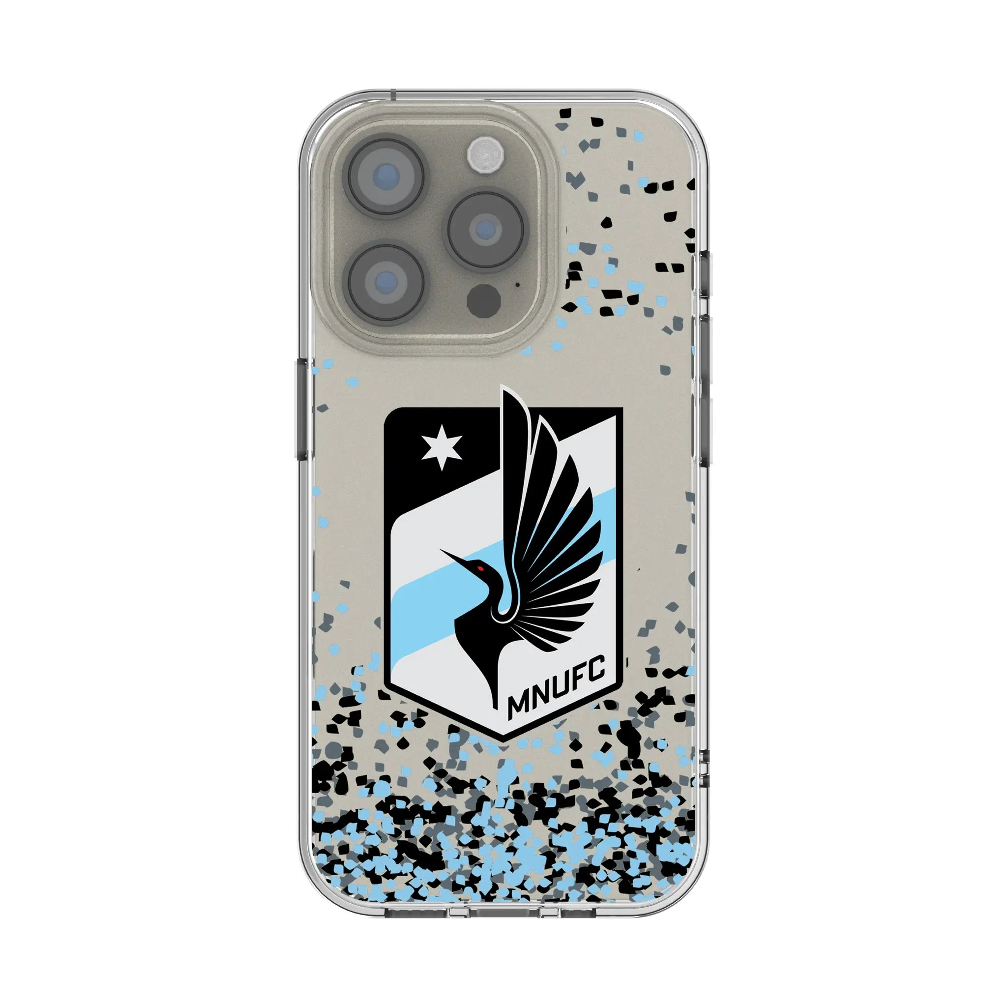 Minnesota United FC Confetti iPhone Clear Phone Case for Apple iPhone
