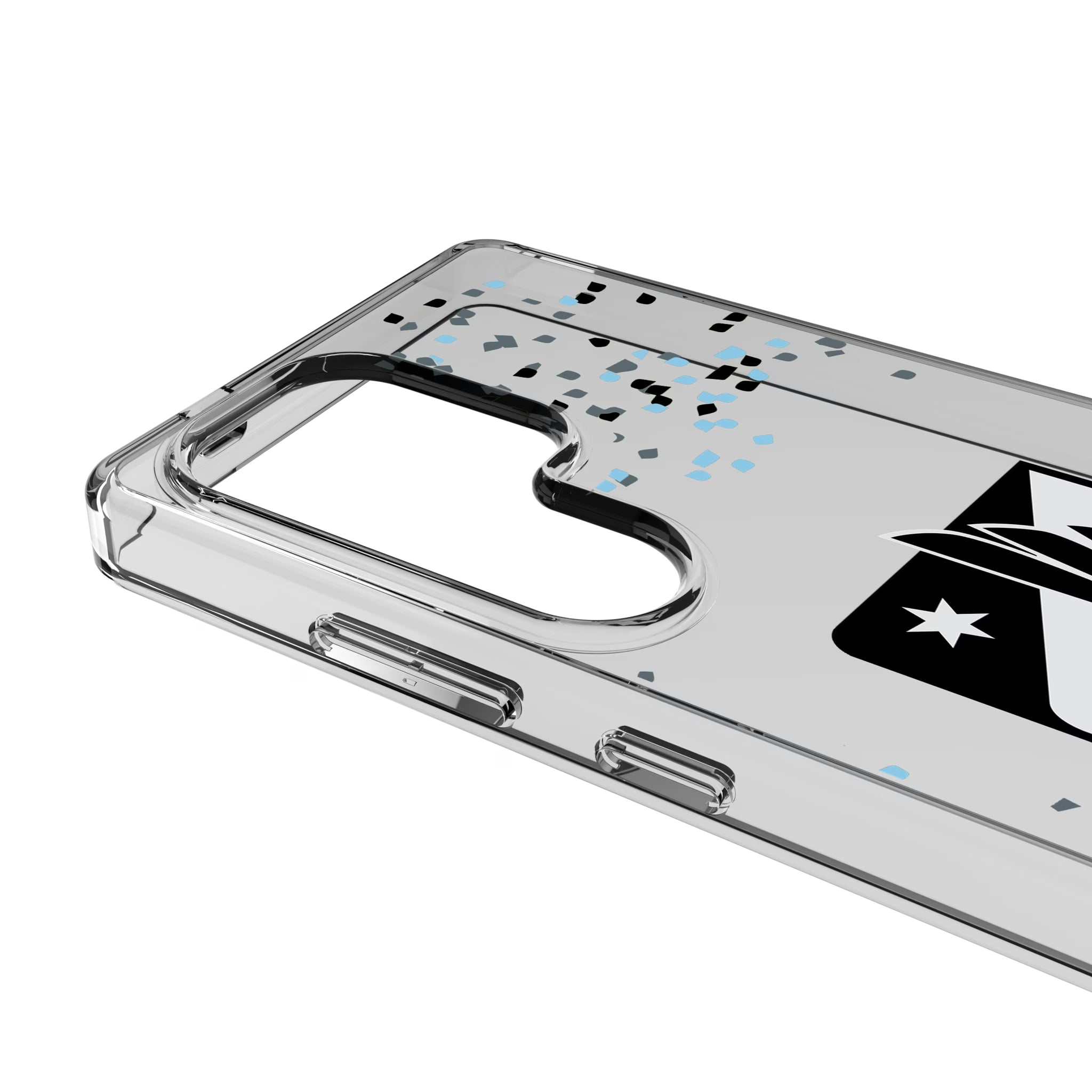 Minnesota United FC Confetti Galaxy Clear Phone Case for Samsung Galaxy - Detail