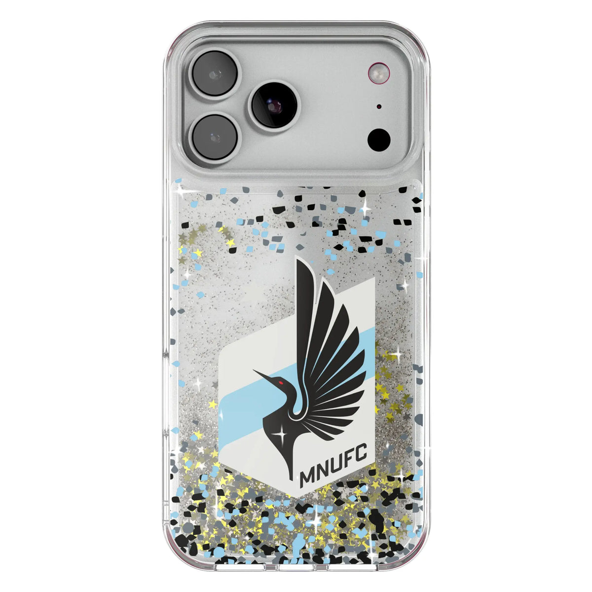 Minnesota United FC Confetti Glitter Phone Case for Apple iPhone