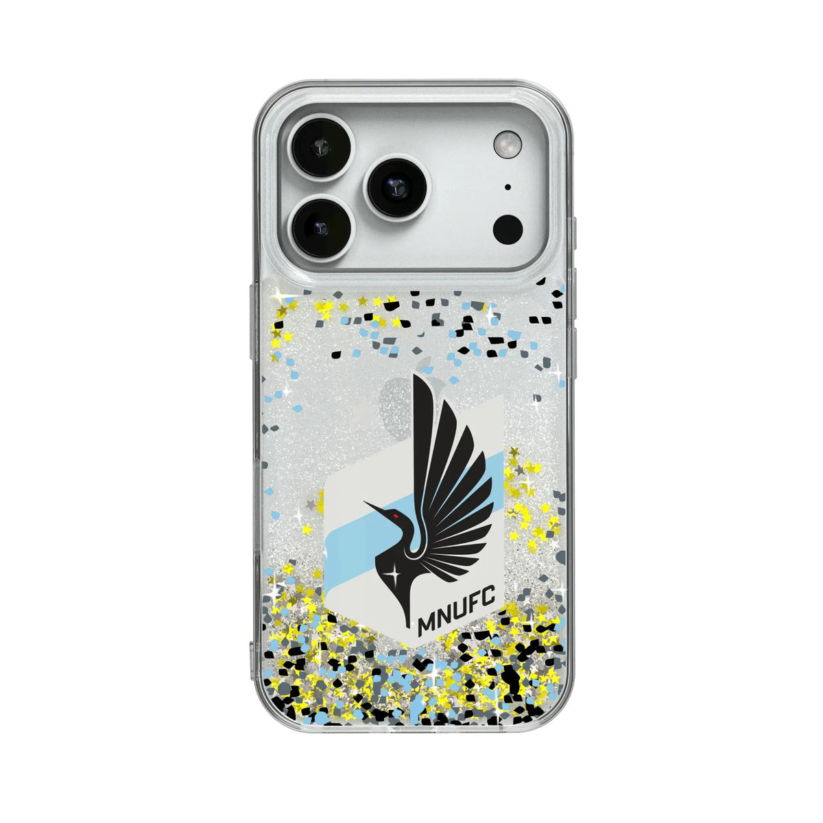 Minnesota United FC Confetti Glitter Phone Case for Apple iPhone