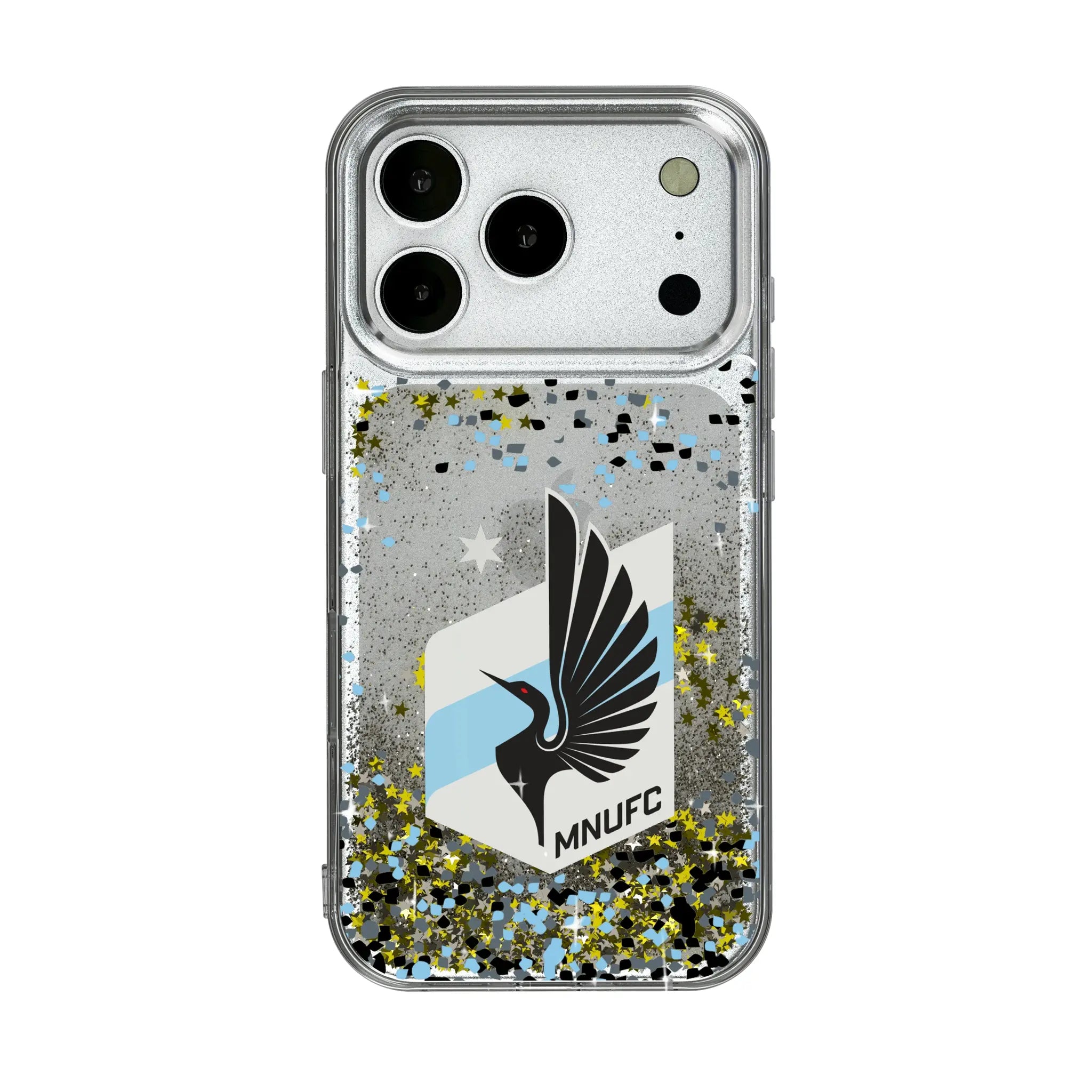 Minnesota United FC Confetti iPhone Glitter Phone Case for Apple iPhone