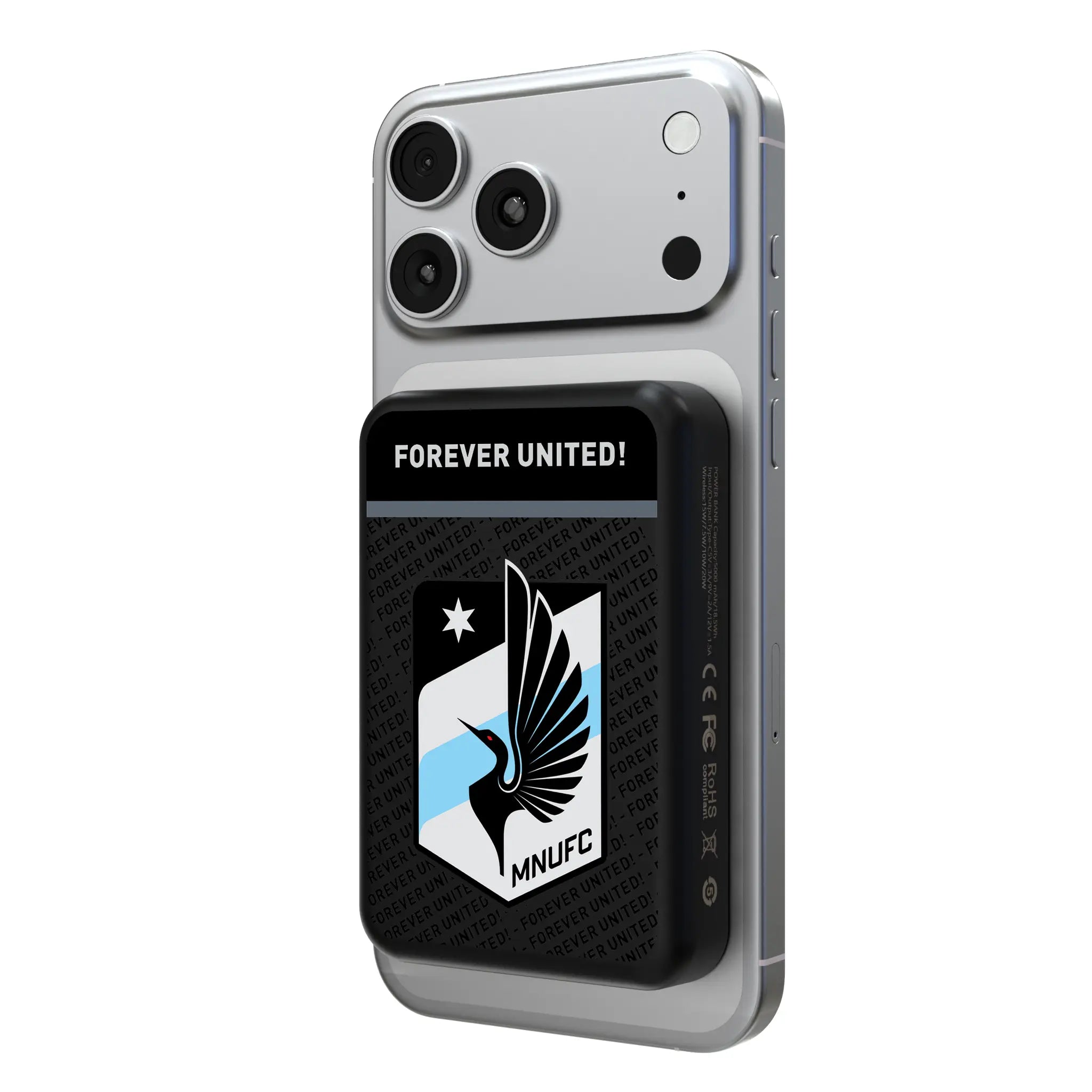 Minnesota United FC Endzone Plus Wireless Mag Power Bank