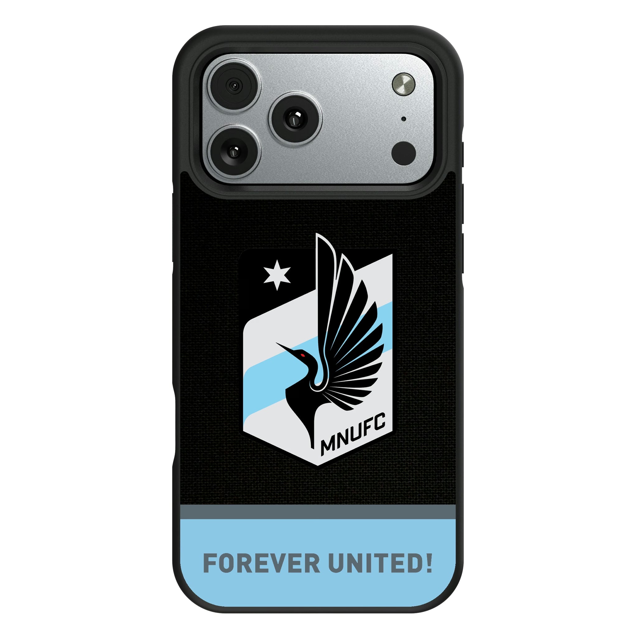 Minnesota United FC Endzone Solid iPhone Bump Phone Case for Apple iPhone#Device_iPhone 17 Pro Max