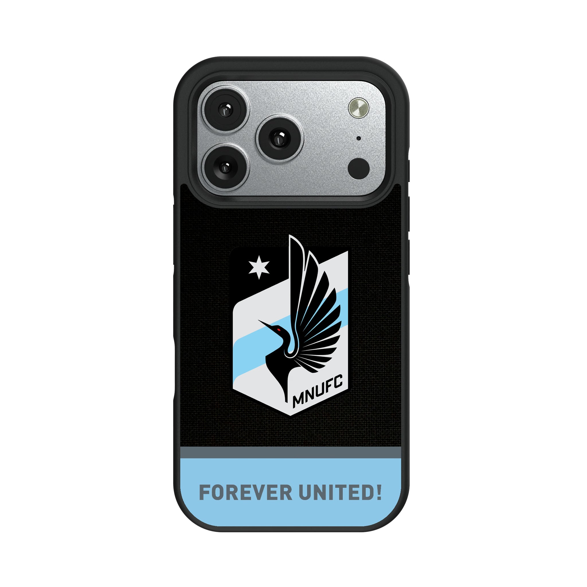 Minnesota United FC Endzone Solid iPhone Bump Phone Case for Apple iPhone#Device_iPhone 17 Pro