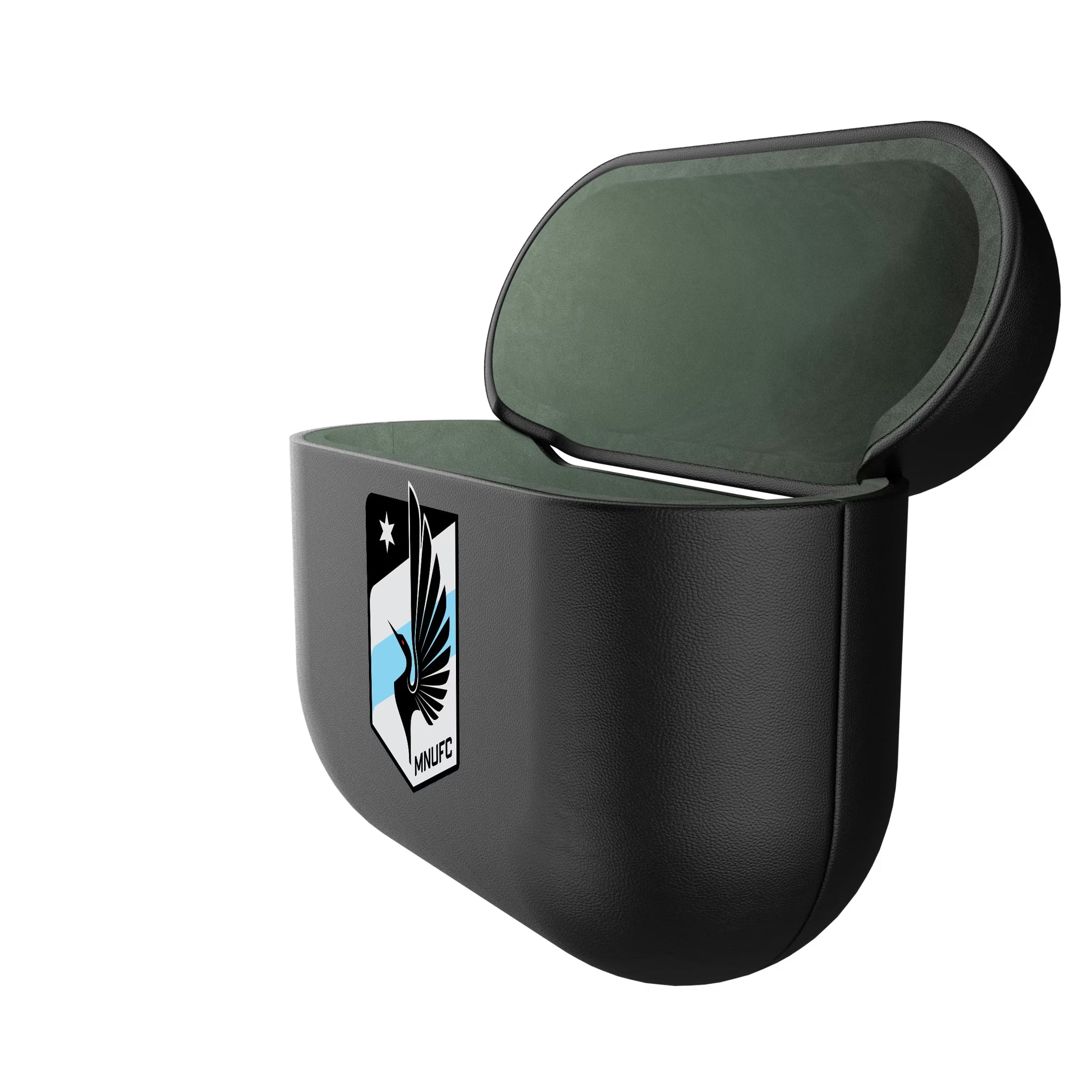 Minnesota United FC Insignia AirPods AirPod Case Cover - Isometric View#Device_AirPods 3rd Gen