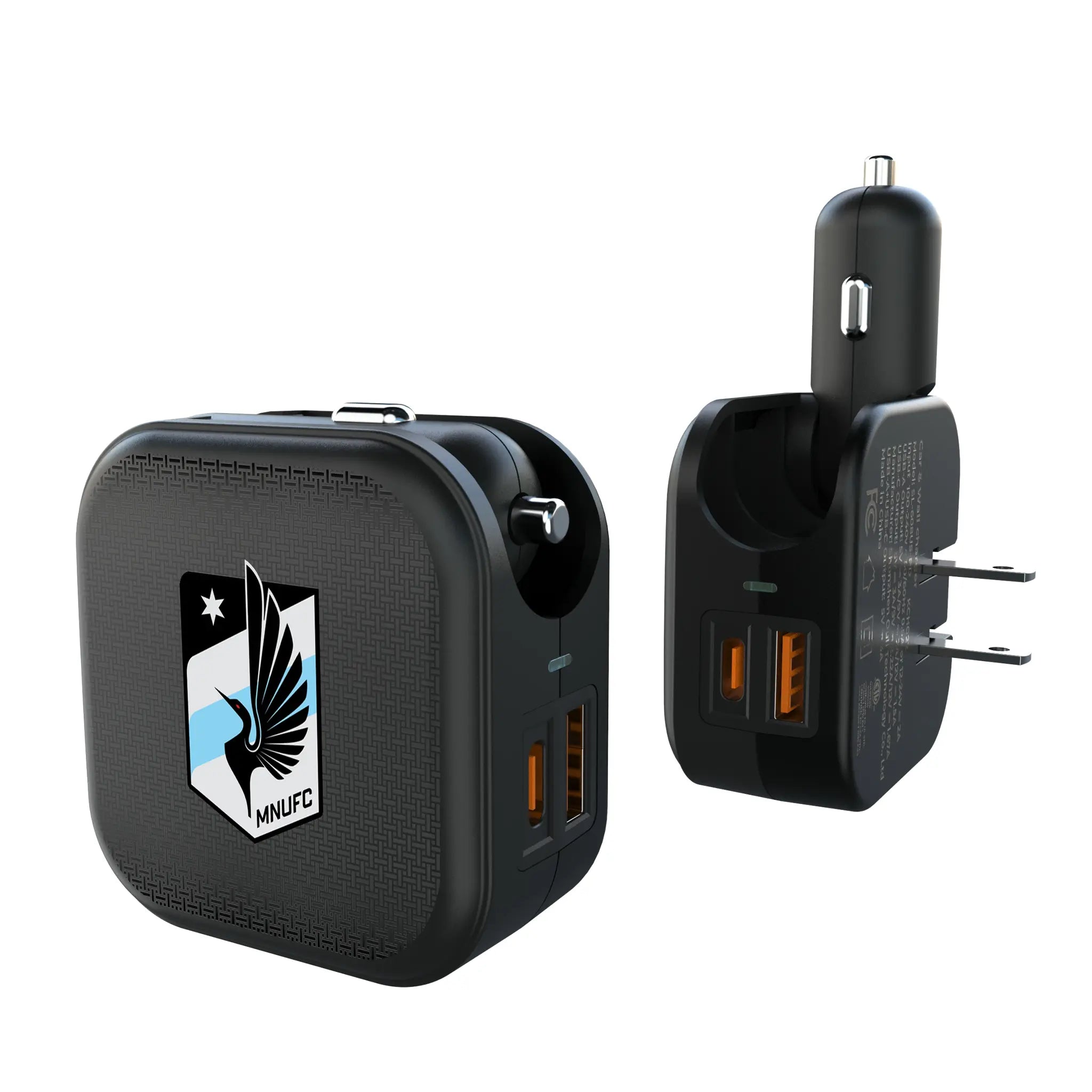 Minnesota United FC Linen 2 in 1 USB A/C Charger