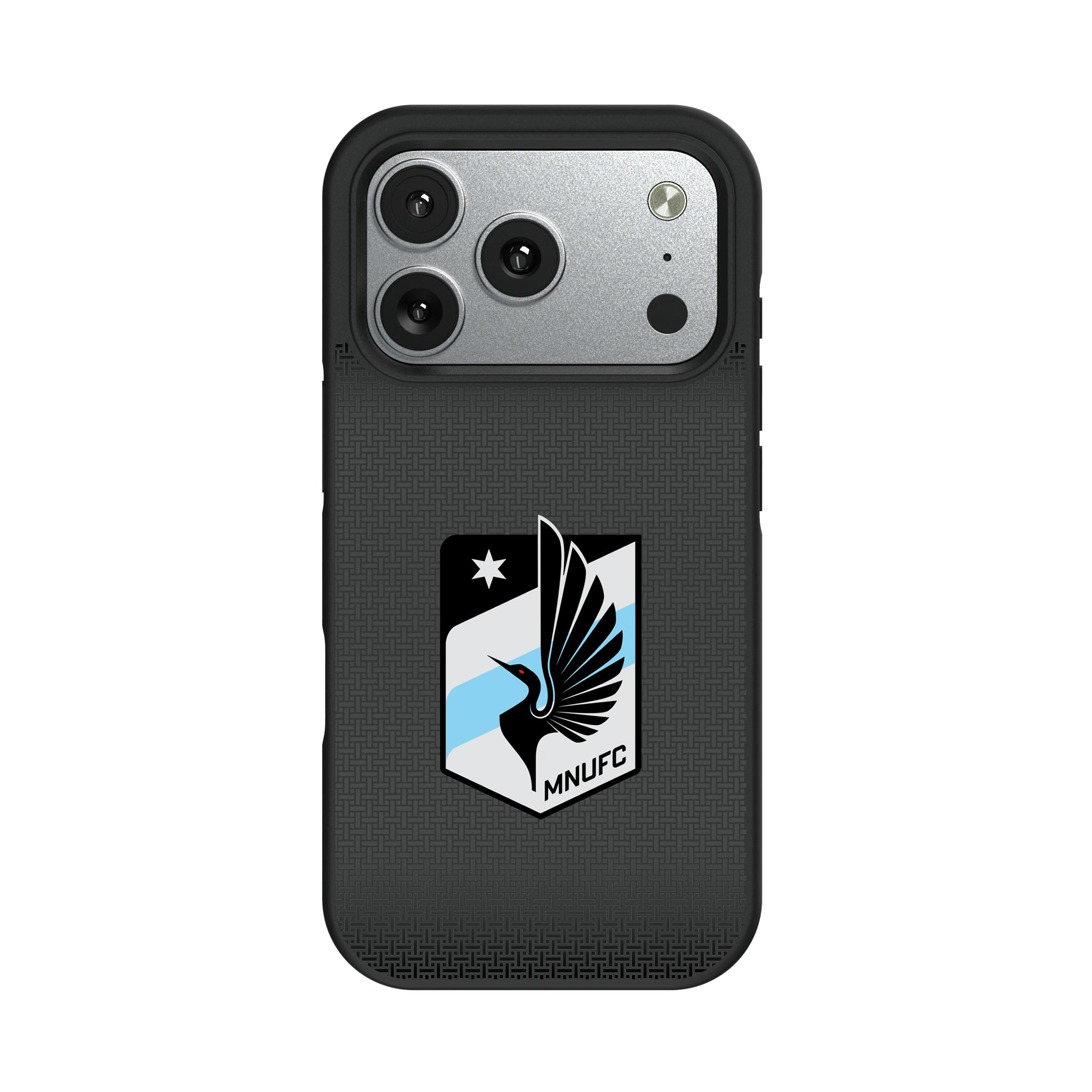 Minnesota United FC Linen iPhone Bump Phone Case for Apple iPhone#Device_iPhone 17 Pro