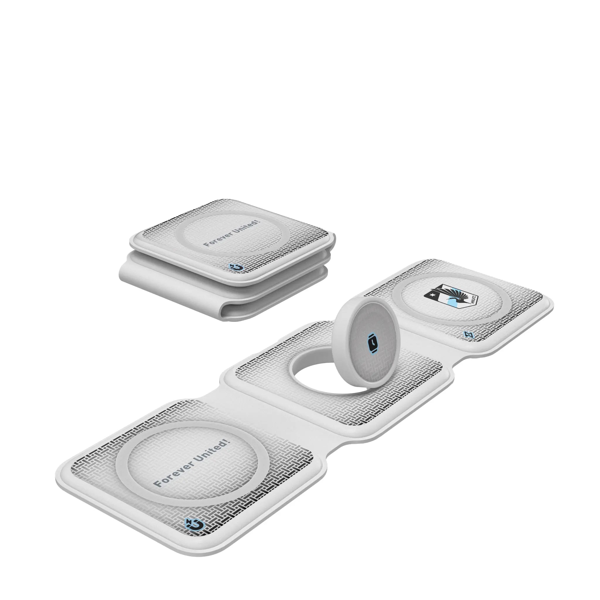 Minnesota United FC Linen Foldable 3 in 1 Charger