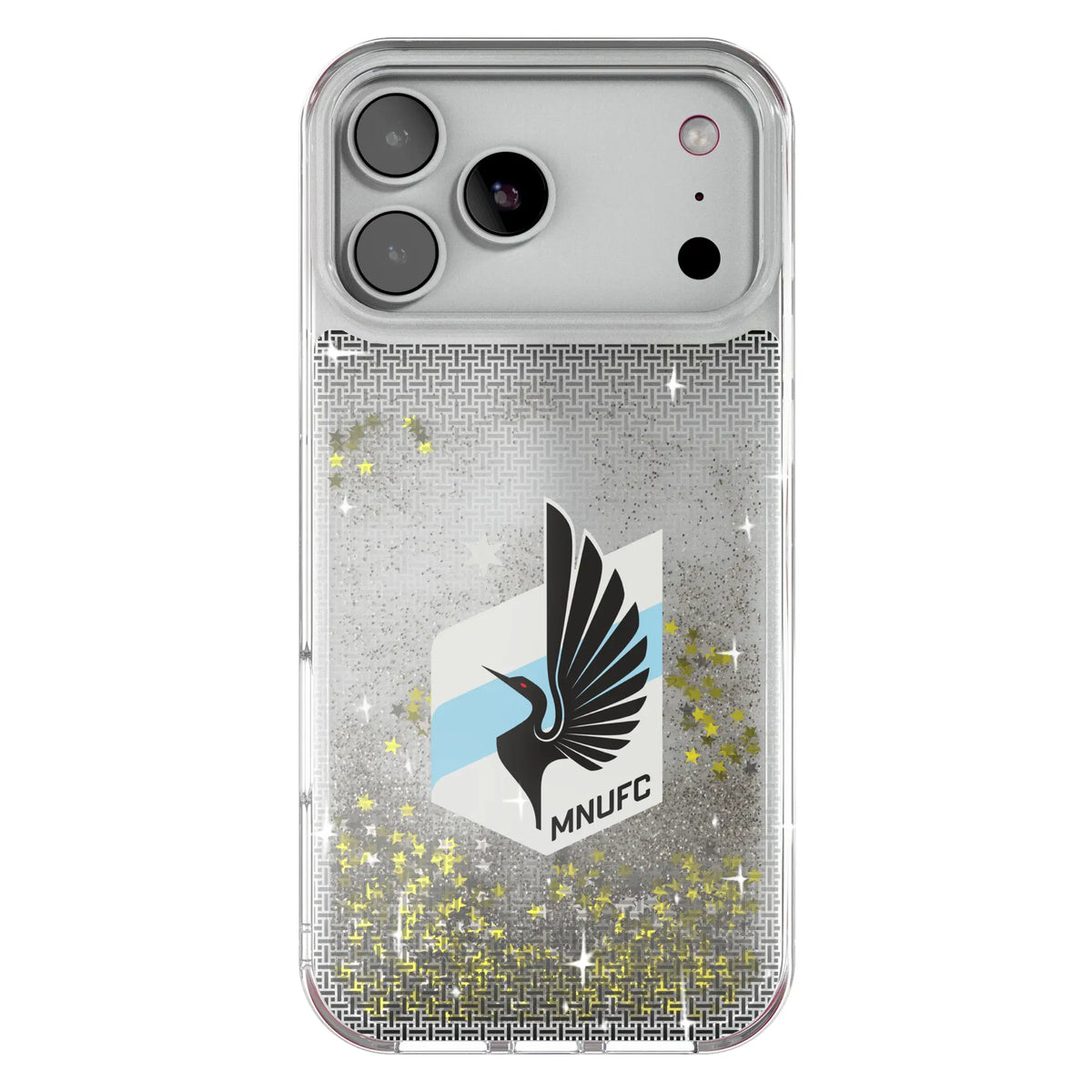 Minnesota United FC Linen Glitter Phone Case for Apple iPhone