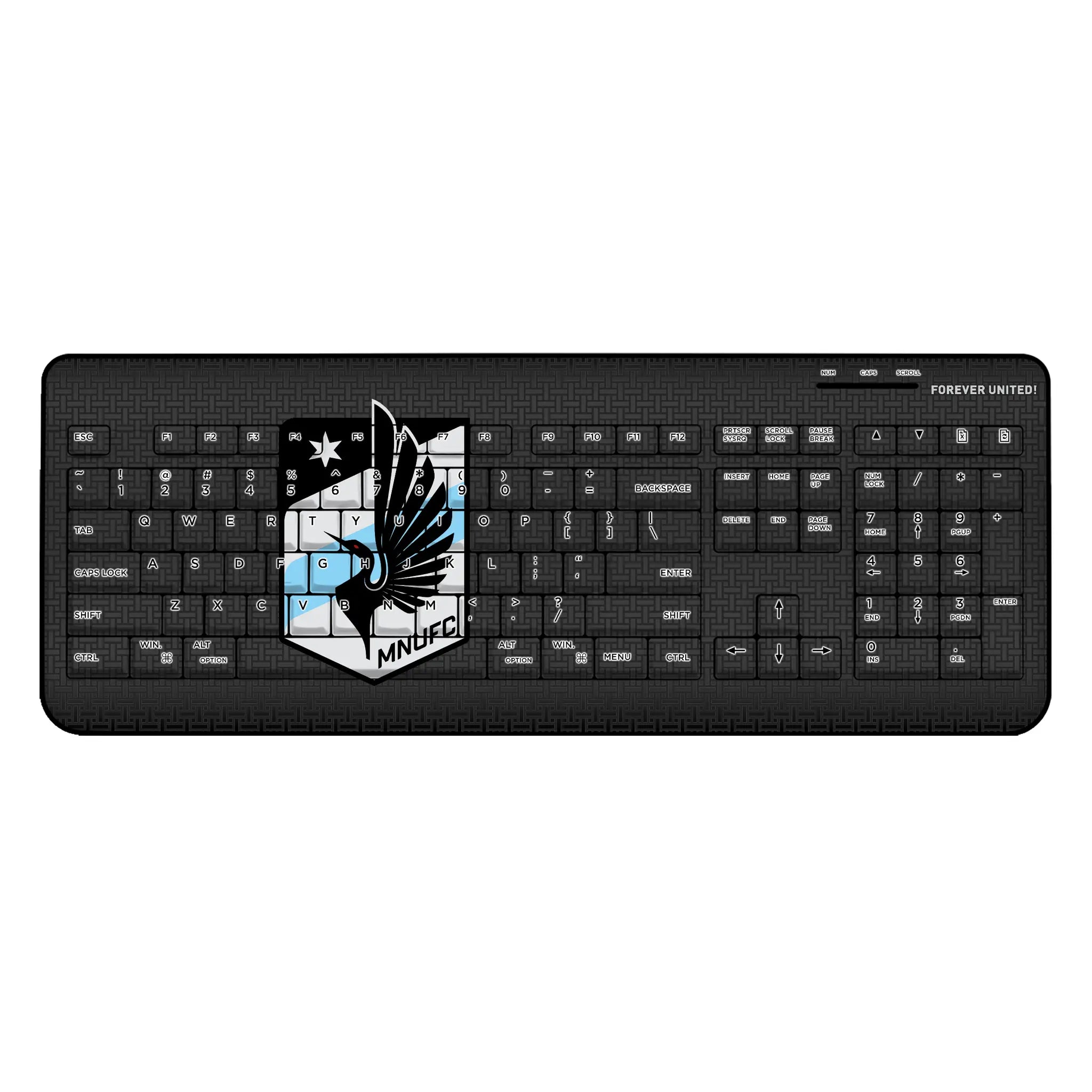 Minnesota United FC Linen Wireless USB Keyboard