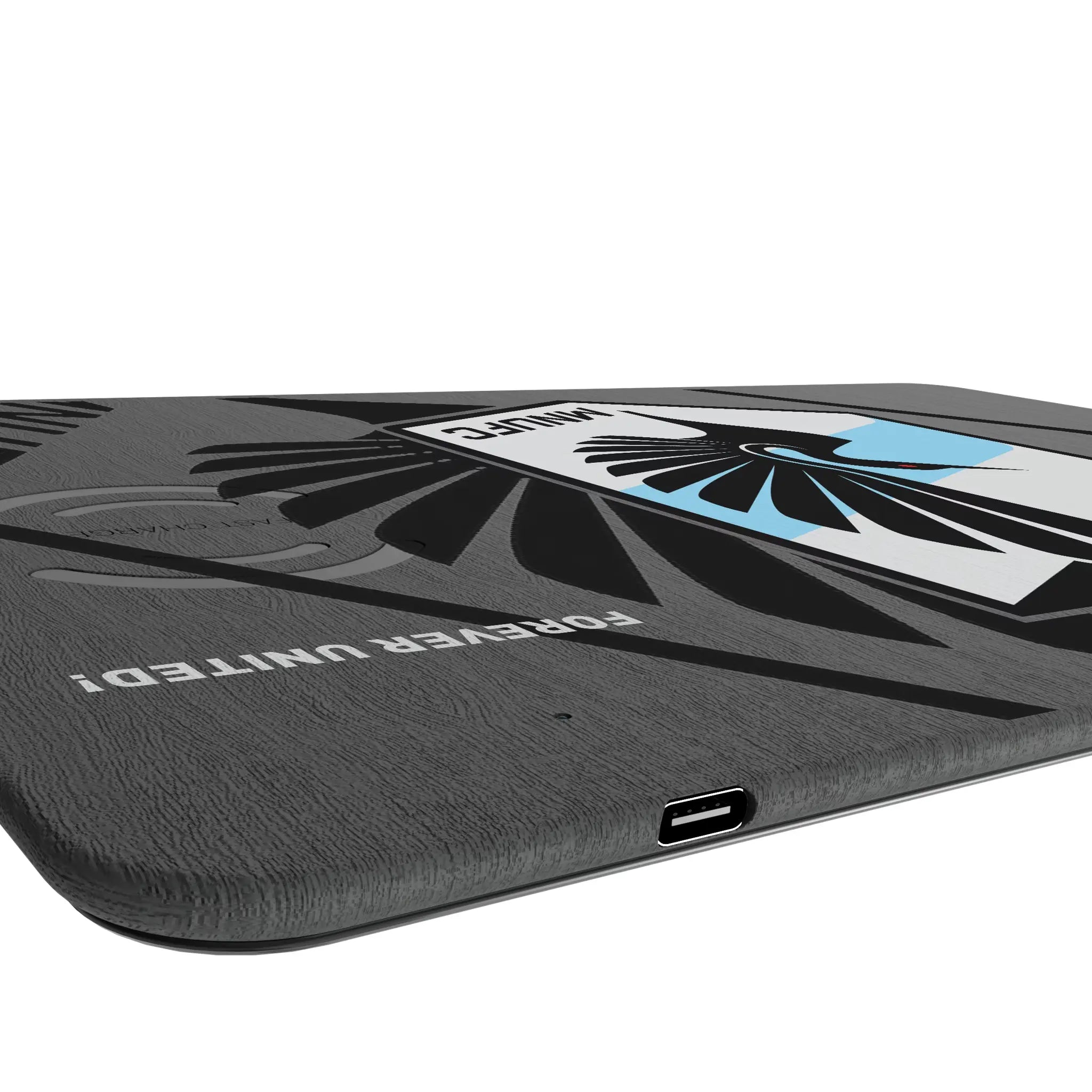 Minnesota United FC Monocolor Tilt 15-Watt Wireless Charger and Mouse Pad