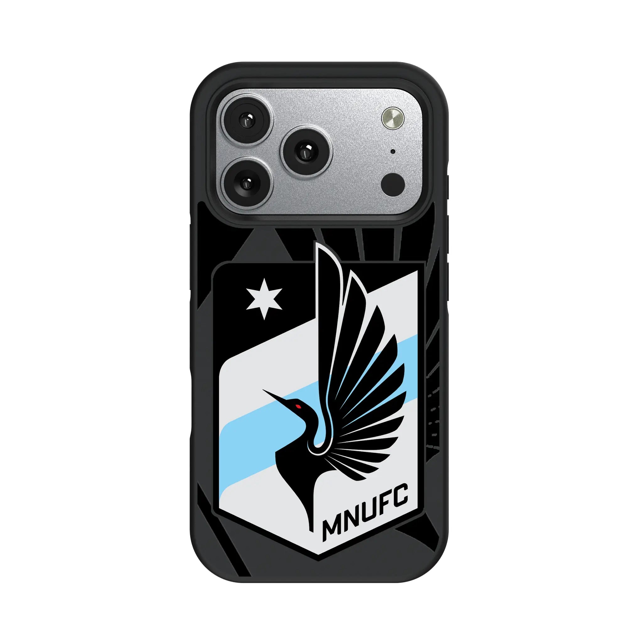 Minnesota United FC Monocolor Tilt iPhone Bump Phone Case for Apple iPhone#Device_iPhone 17 Pro