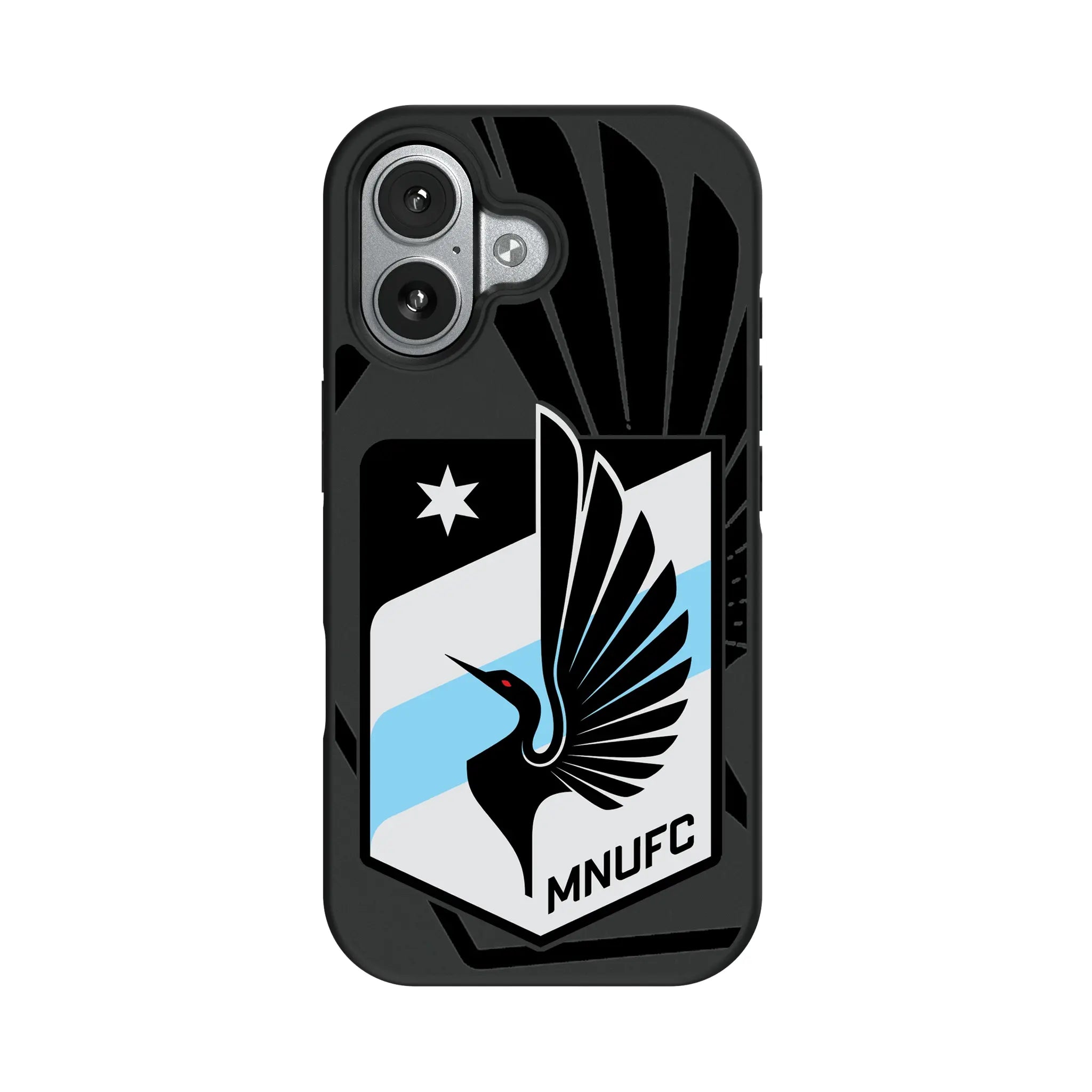 Minnesota United FC Monocolor Tilt iPhone Bump Phone Case for Apple iPhone#Device_iPhone 17