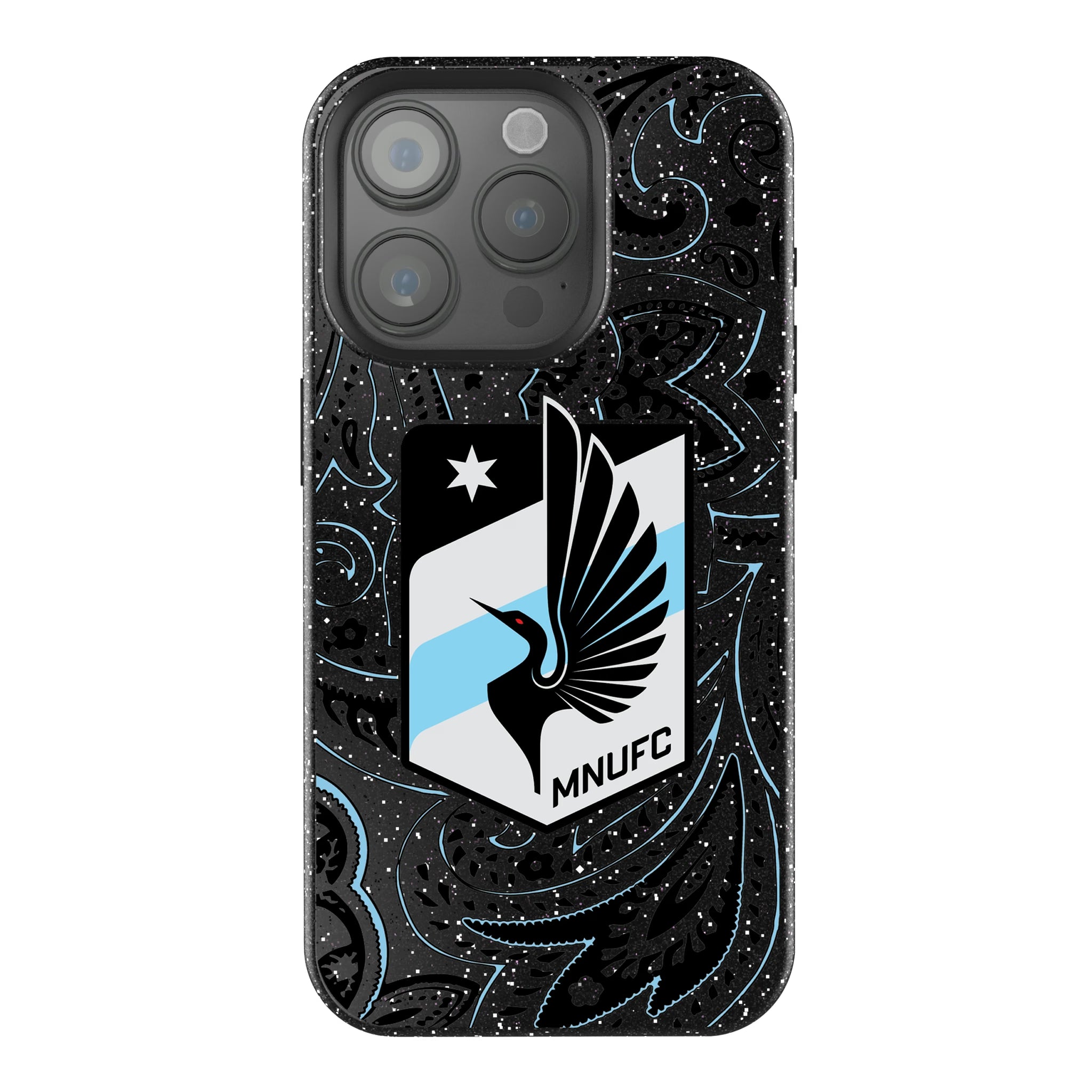 Minnesota United FC Paisley iPhone Bling Phone Case for Apple iPhone