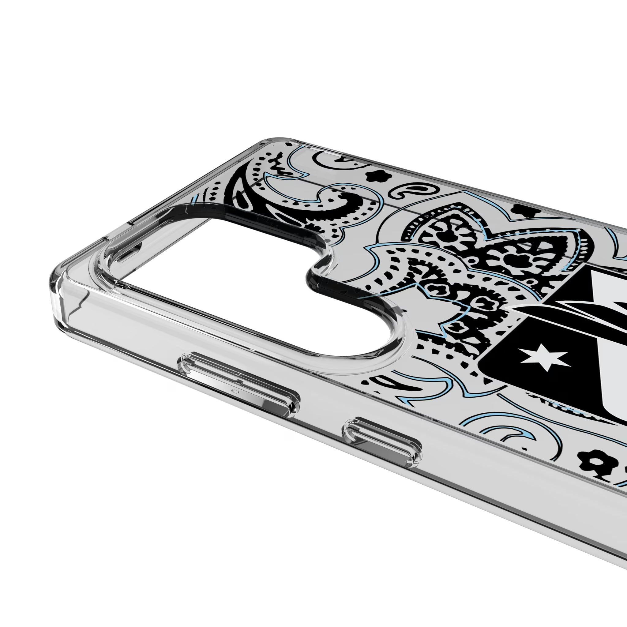 Minnesota United FC Paisley Galaxy Clear Phone Case for Samsung Galaxy - Detail
